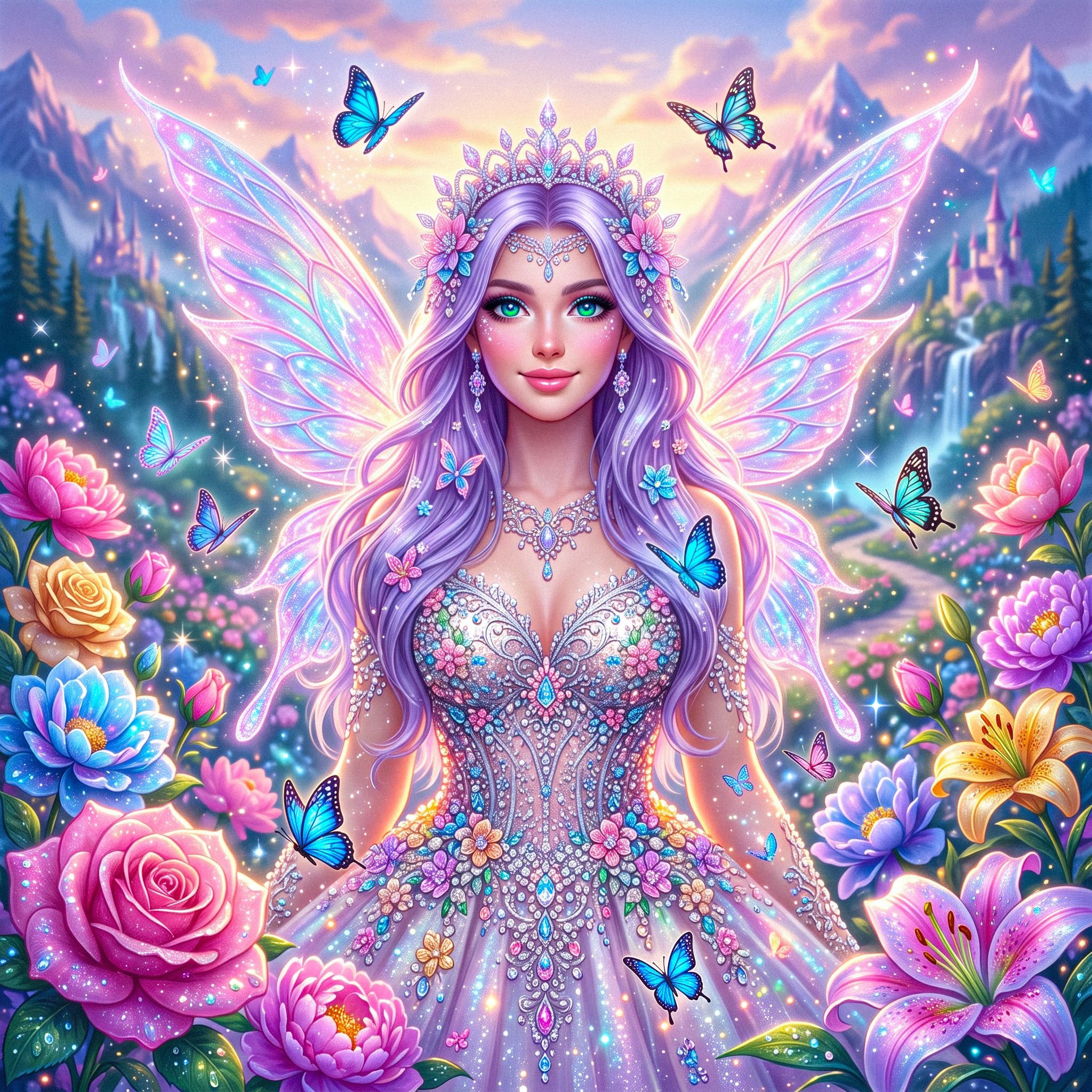 Butterfly jigsaw puzzle by Veloura Moonpetal