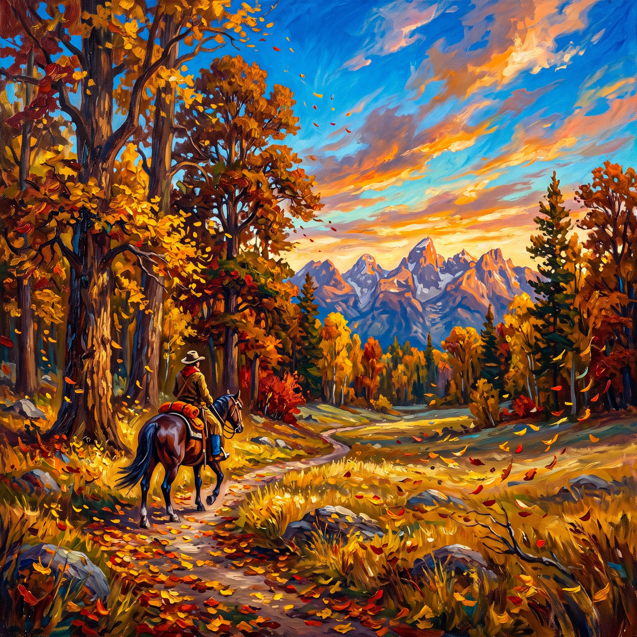 Horse Ride jigsaw puzzle by Gotiva