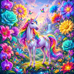 Unicorn jigsaw puzzle by Dream Weaver