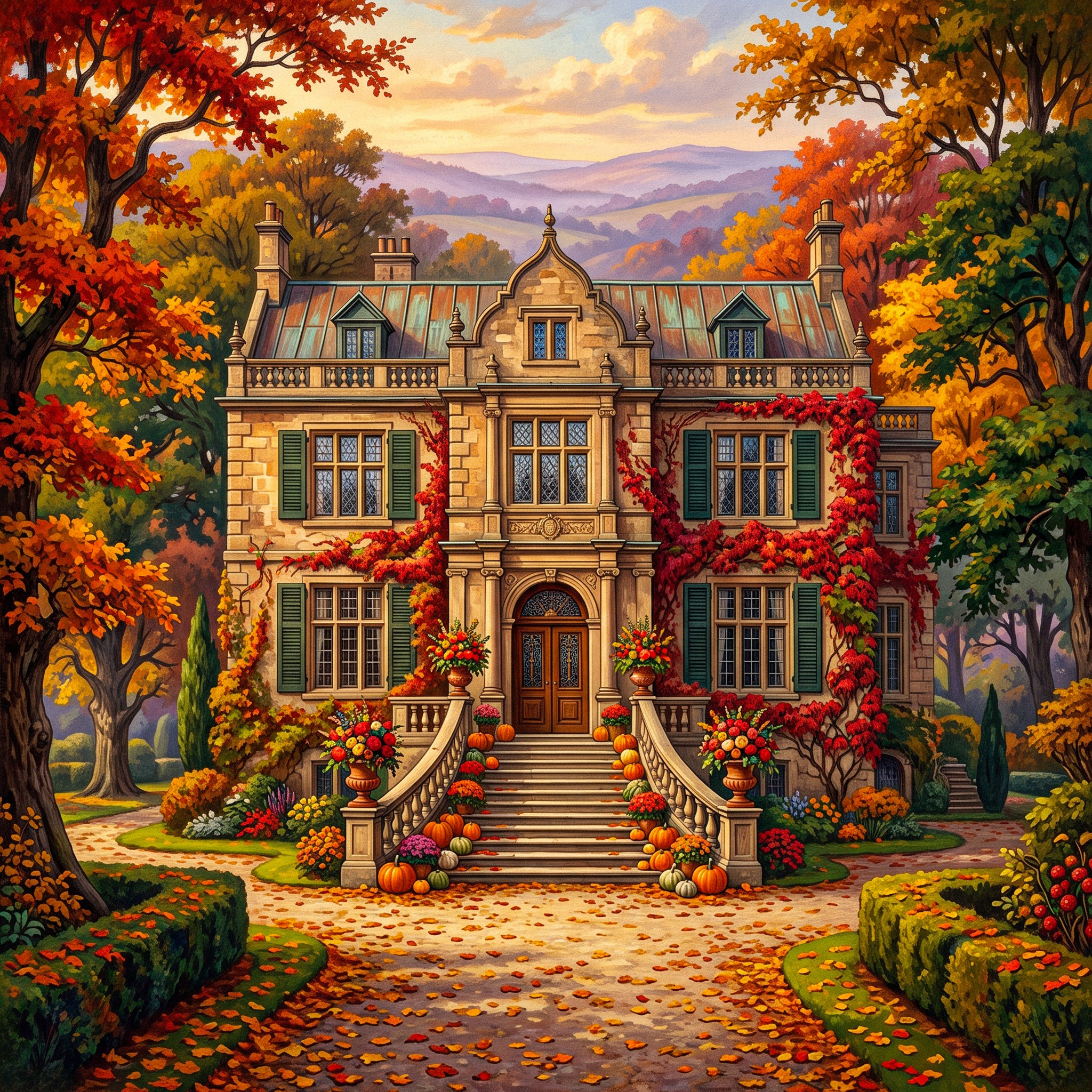 Mansion jigsaw puzzle by Gotiva