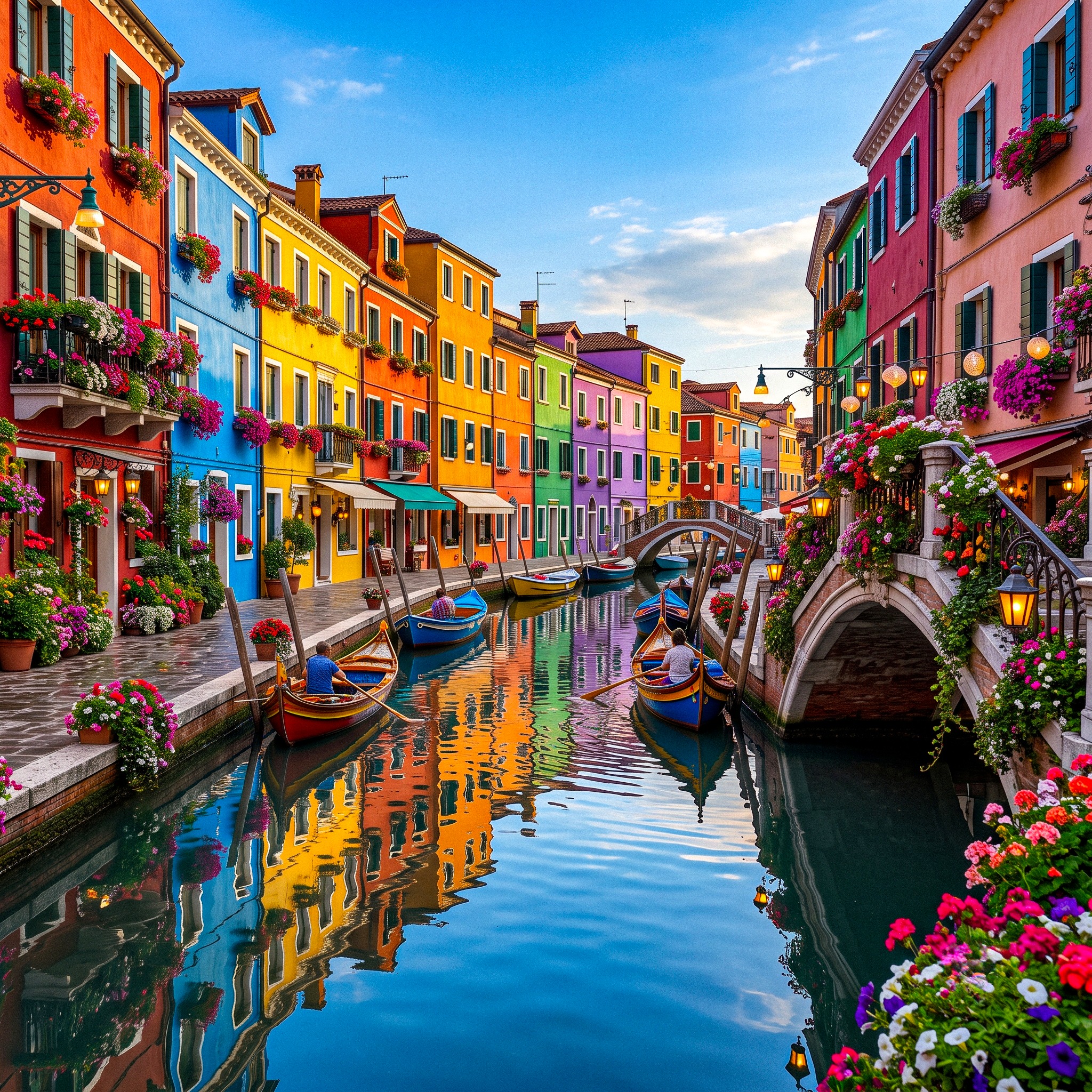 Colorful Buildings jigsaw puzzle by Grant Photography