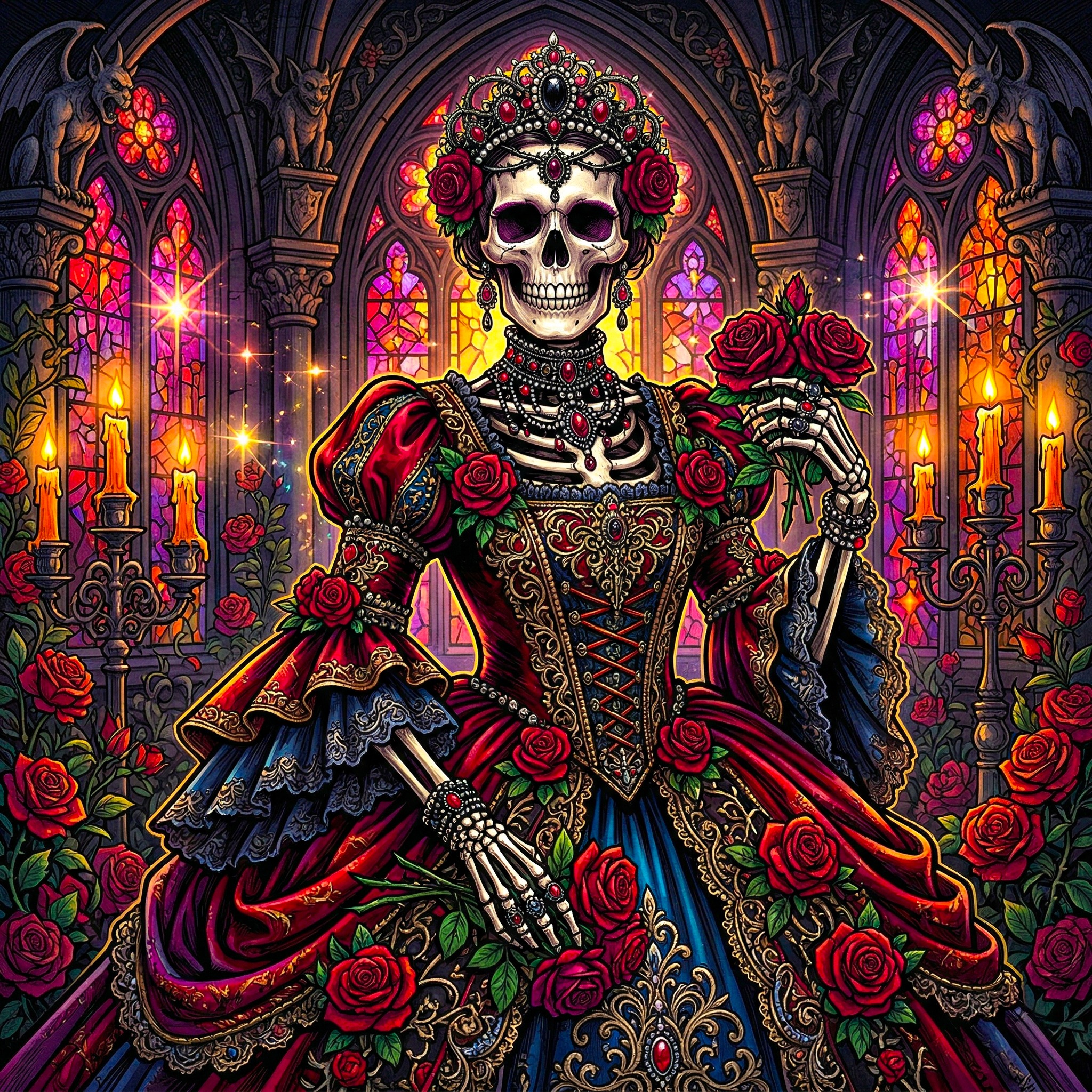 Vintage Lady jigsaw puzzle by Raven Veil