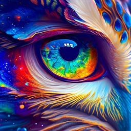 Eye of future jigsaw puzzle by Gotiva