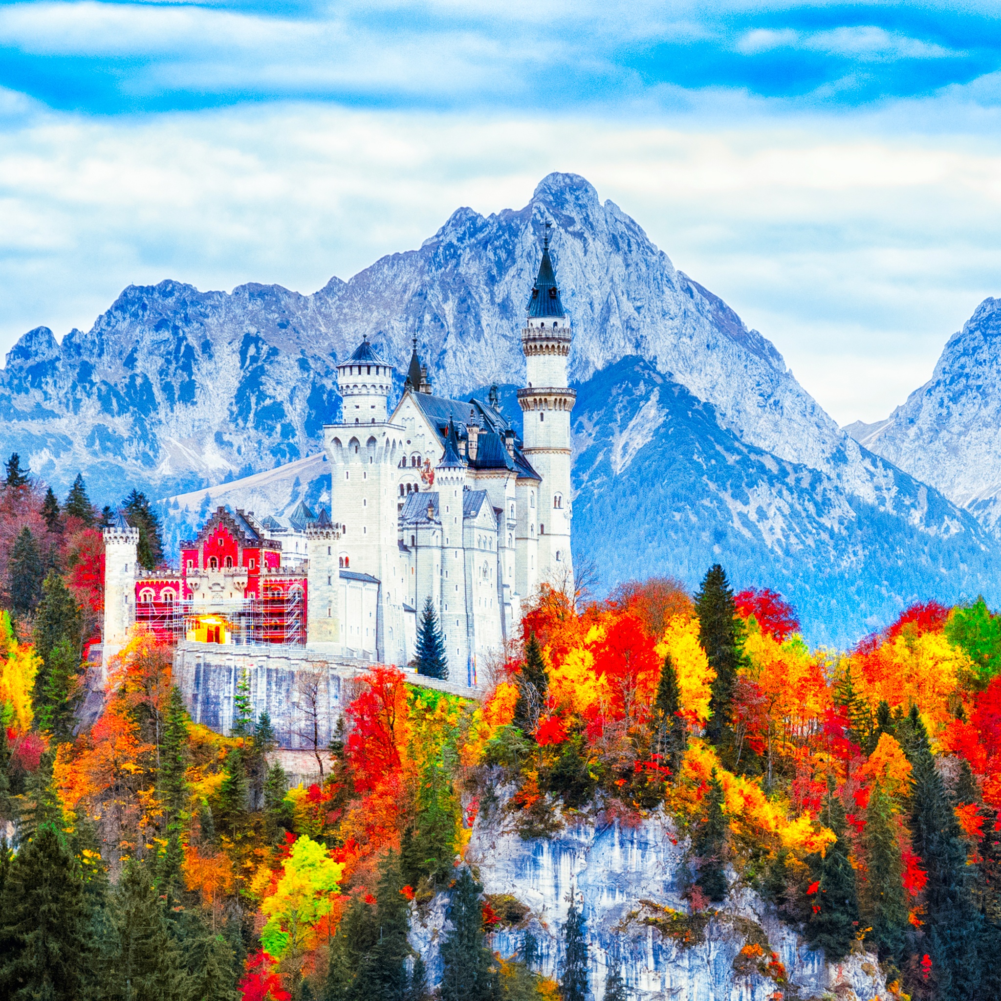 Castle in Germany jigsaw puzzle by Gotiva