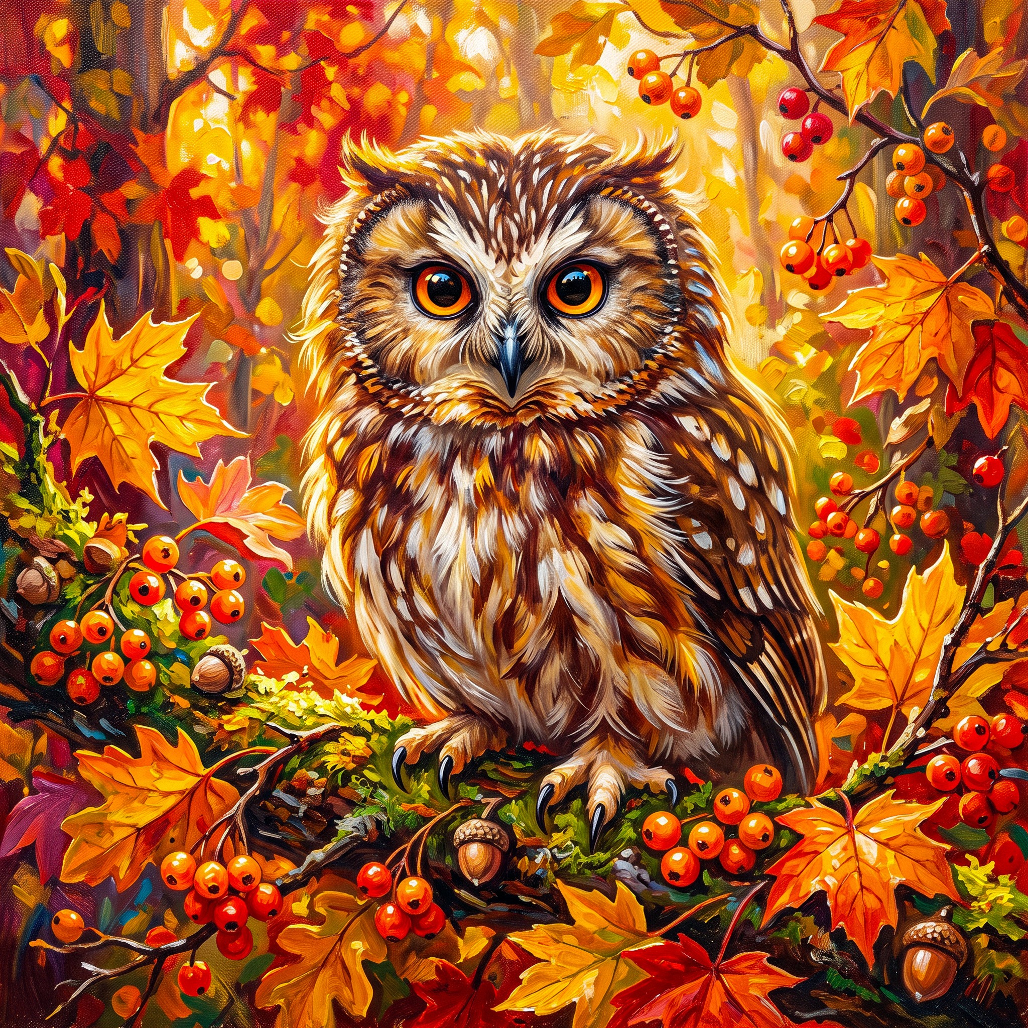Owl jigsaw puzzle by Gotiva