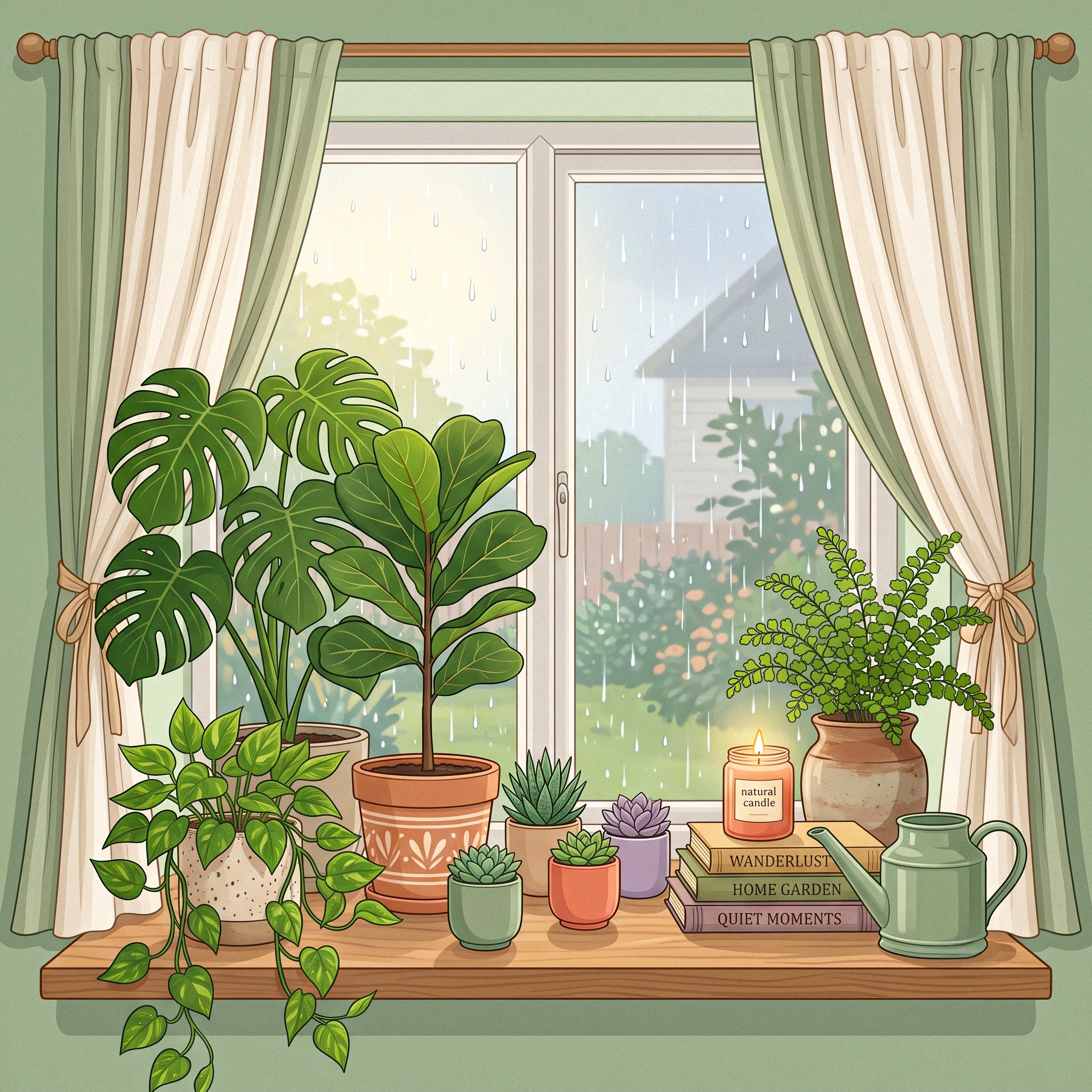 Window jigsaw puzzle by Lofi Canvas