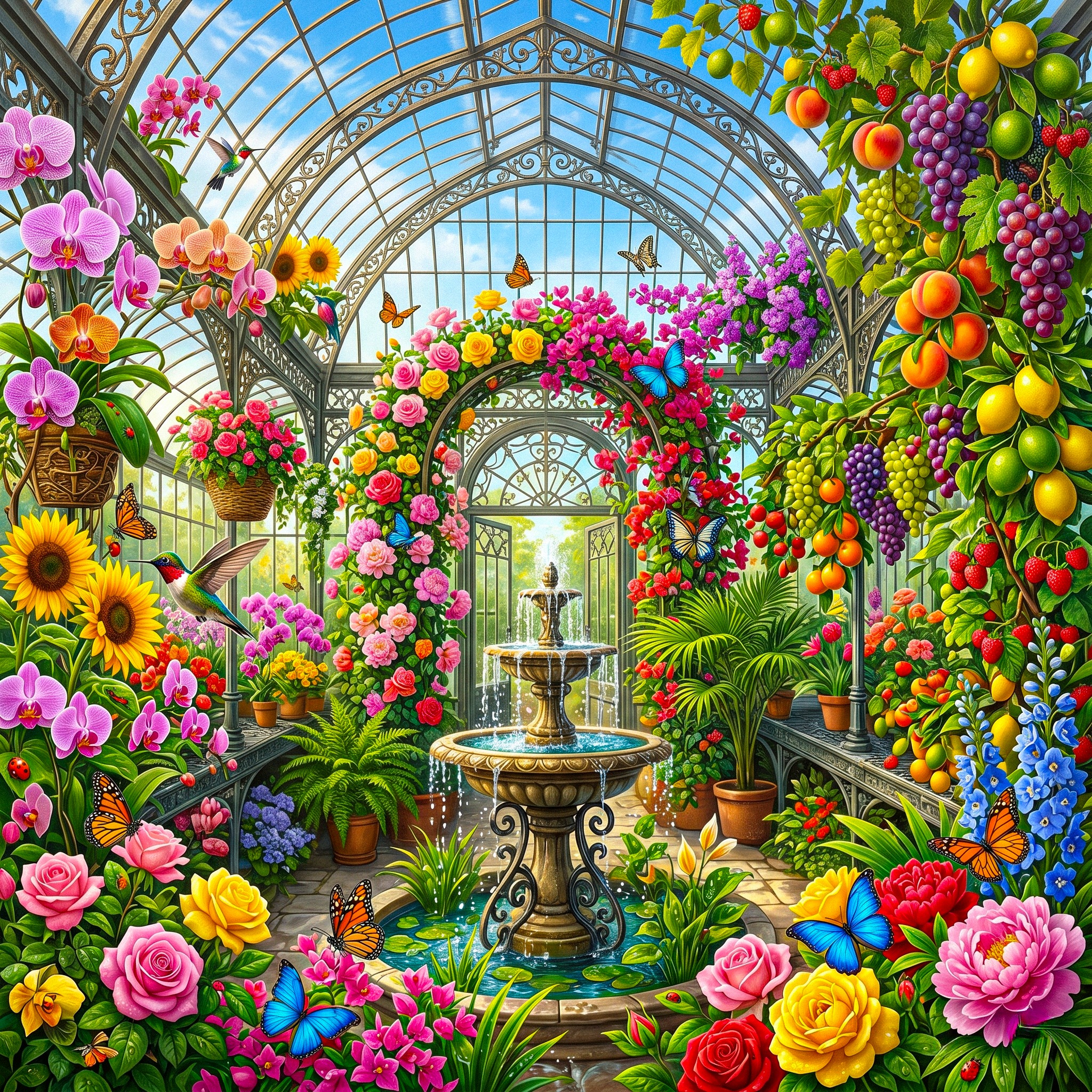 Garden jigsaw puzzle by Gotiva