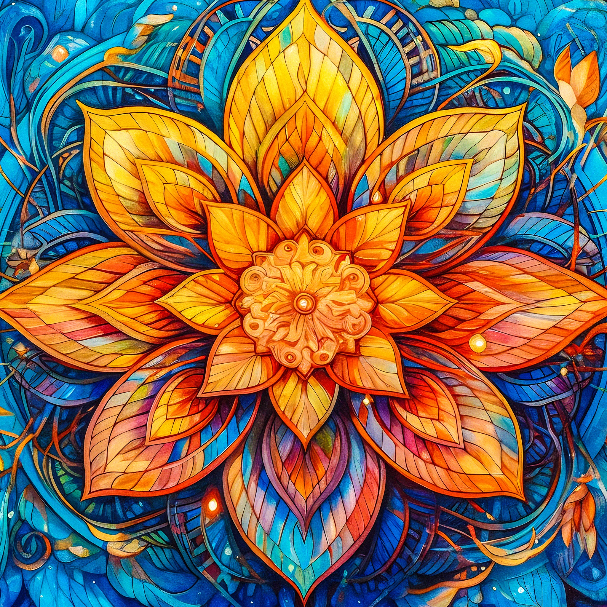 Combining Mandalas jigsaw puzzle by Gotiva