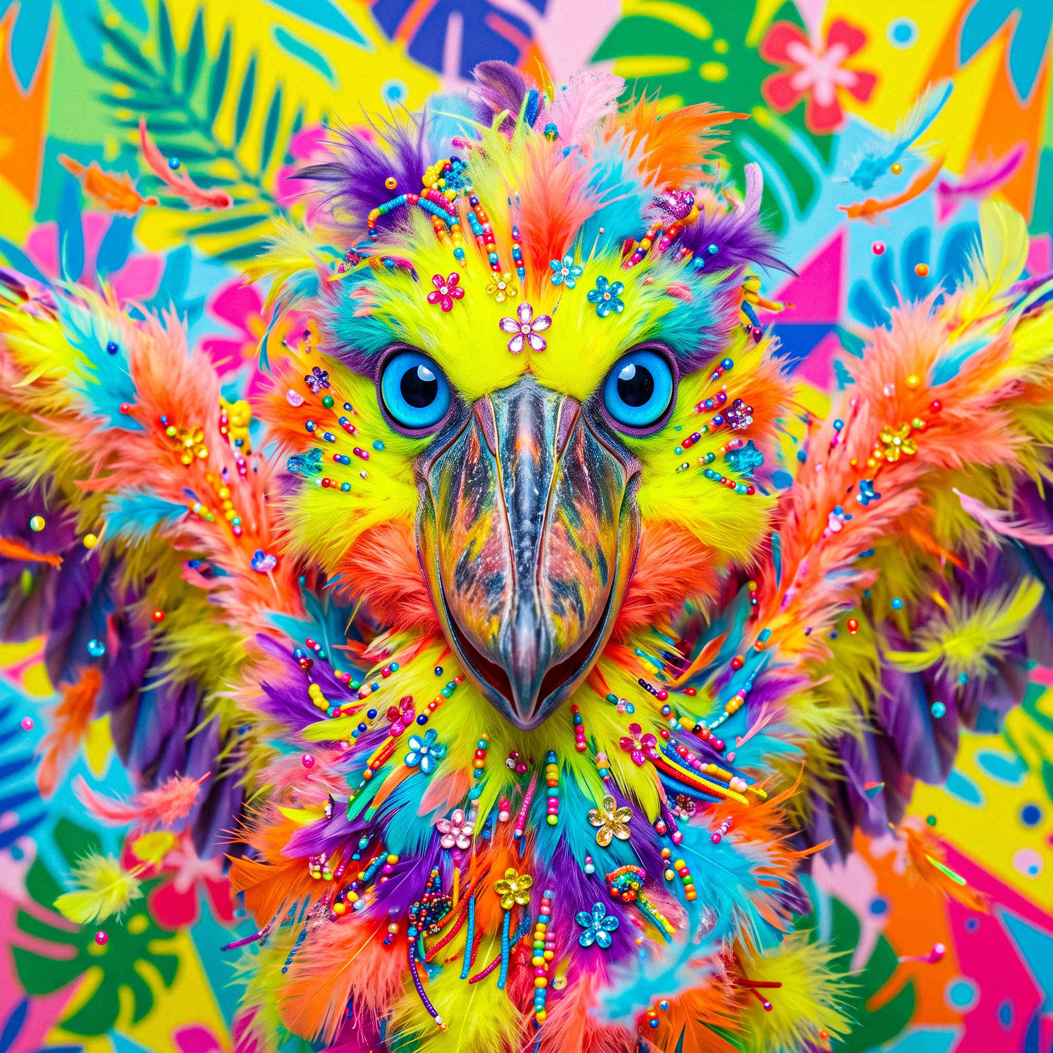 Feathers jigsaw puzzle by Animalia