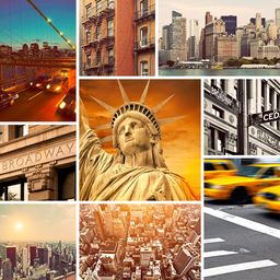 New York City Landmarks jigsaw puzzle by Gotiva