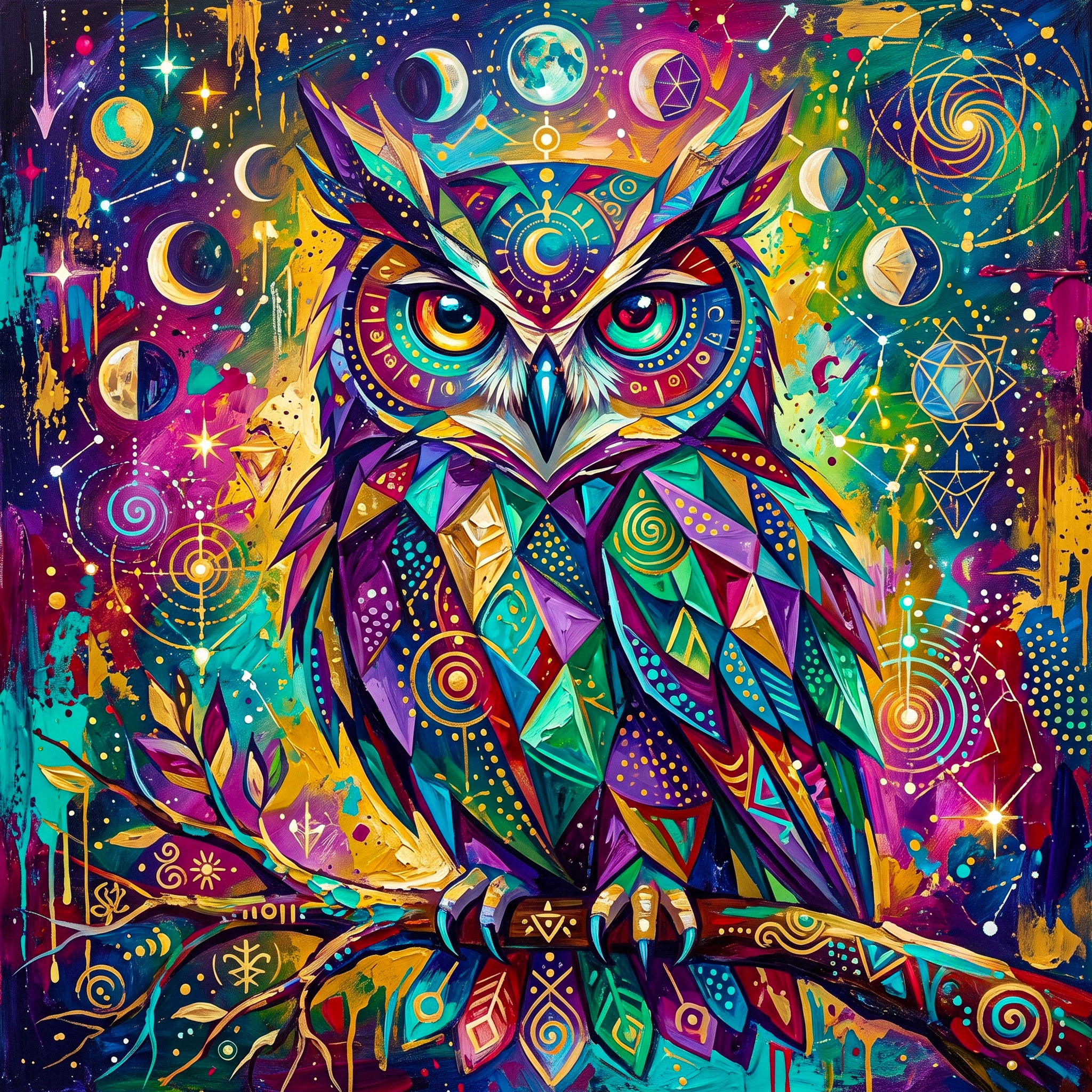 Owl jigsaw puzzle by Gotiva