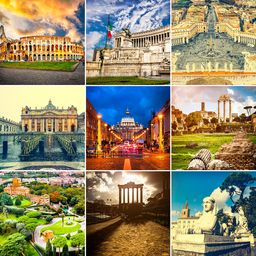 World Landmarks jigsaw puzzle by Gotiva