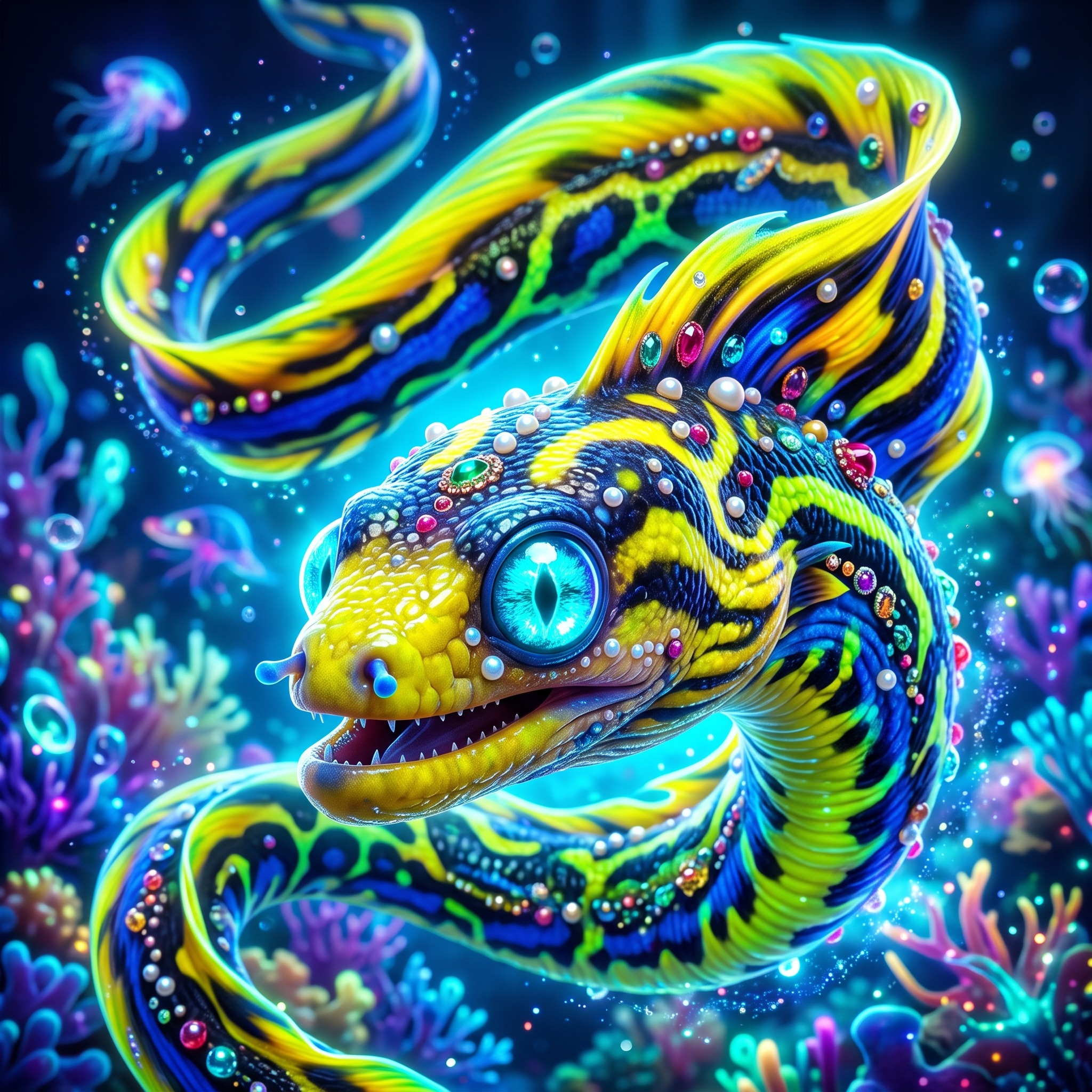 Electric jigsaw puzzle by Animalia