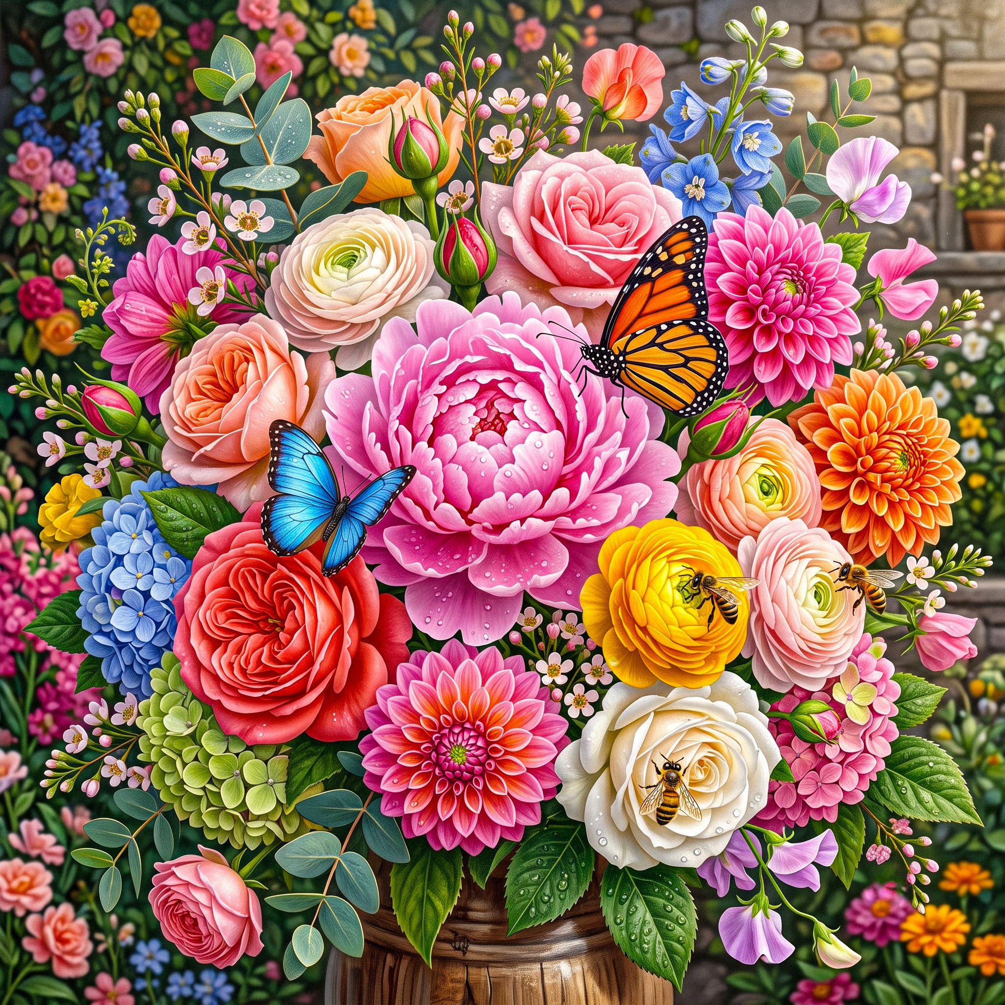 Flowers jigsaw puzzle by Gotiva