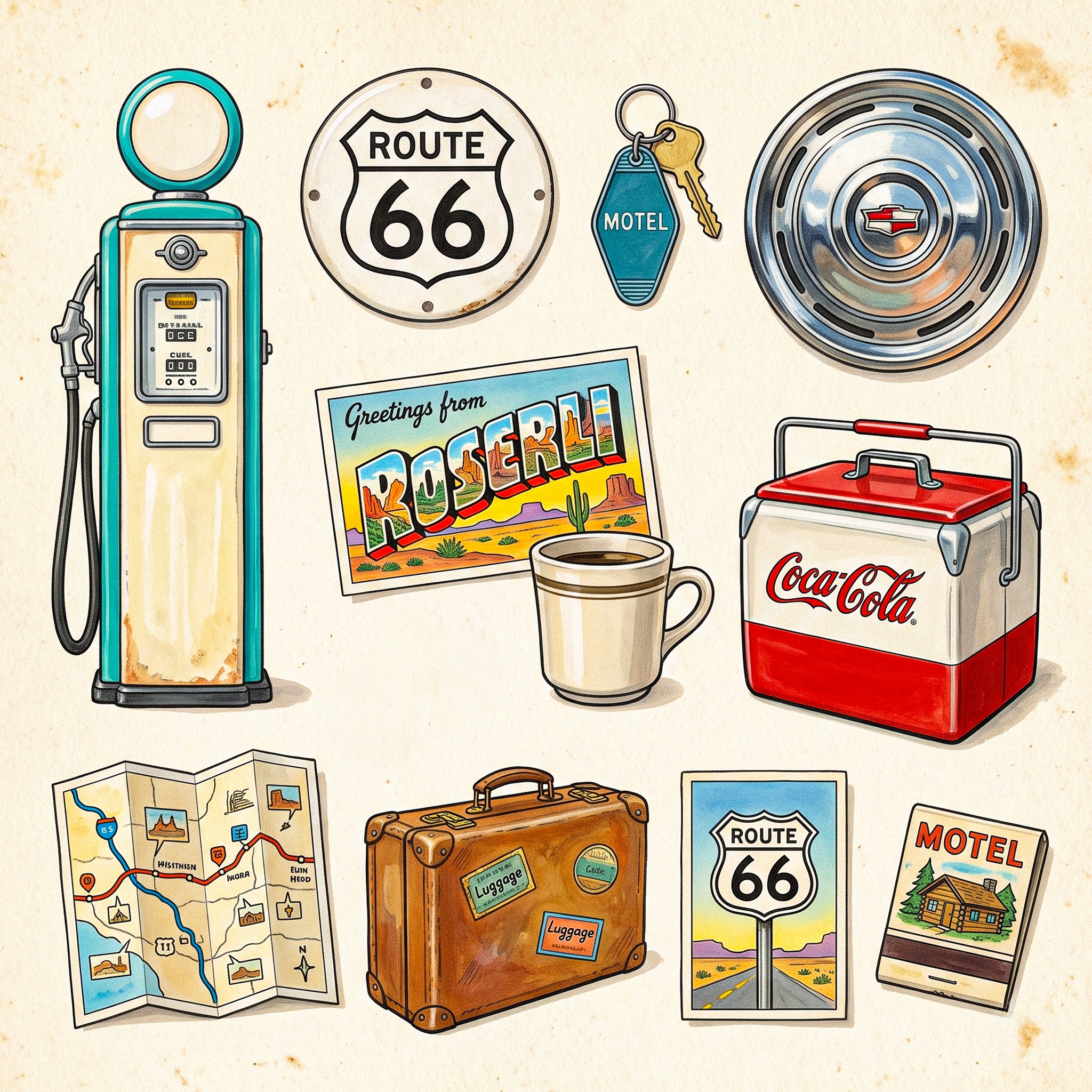 Retro jigsaw puzzle by John Botanics