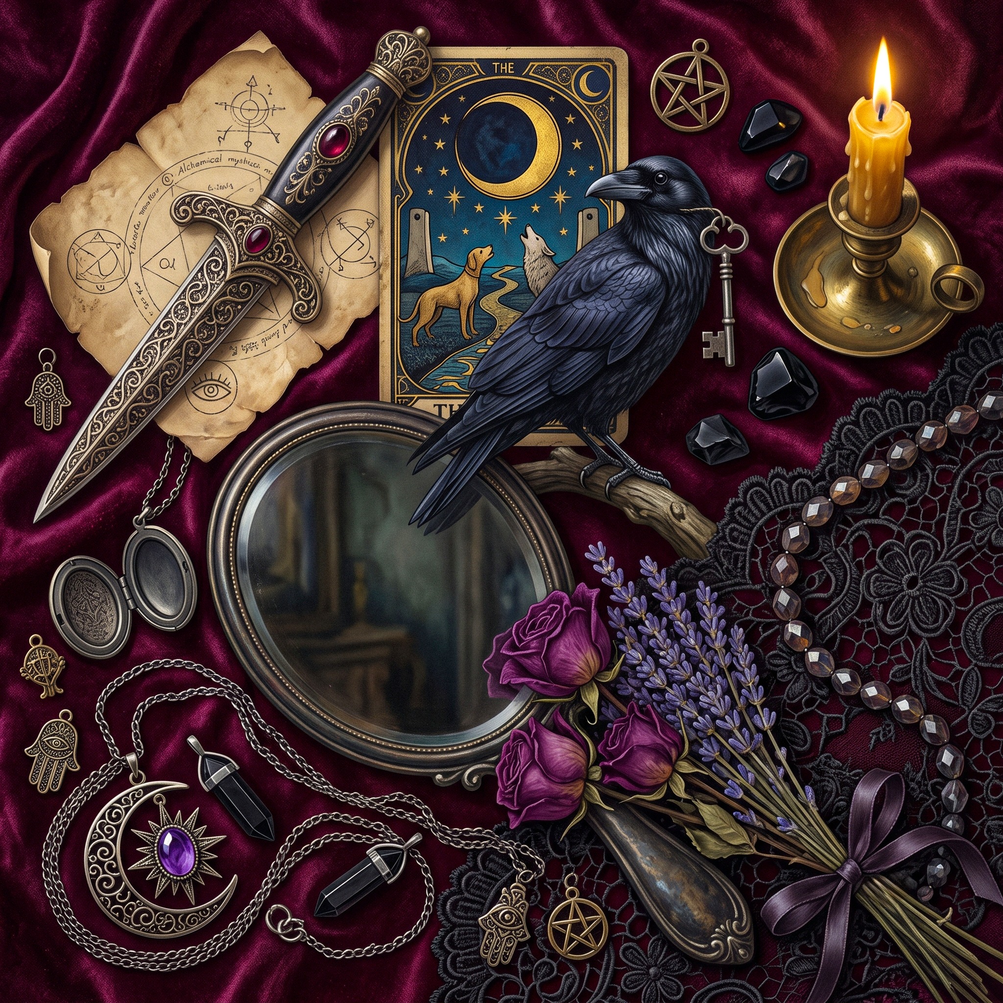 Raven jigsaw puzzle by Raven Veil