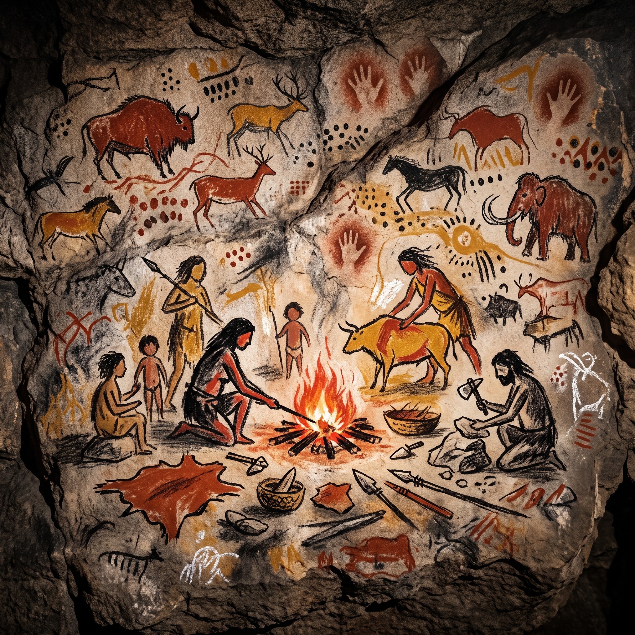 Stone Age jigsaw puzzle by Gotiva