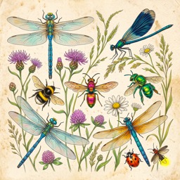 Dragonfly jigsaw puzzle by John Botanics