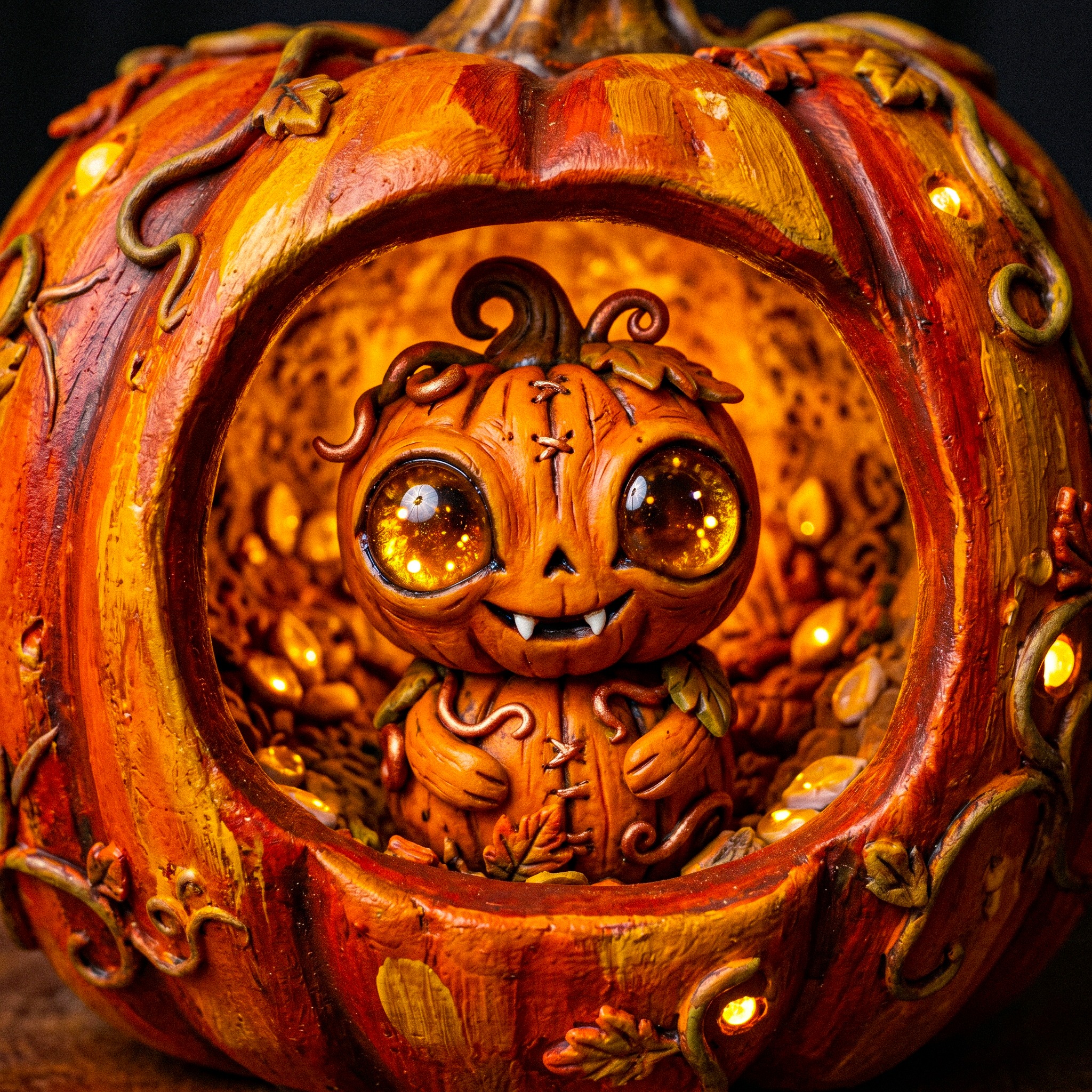 Pumpkin Baby jigsaw puzzle by Soft Haunt