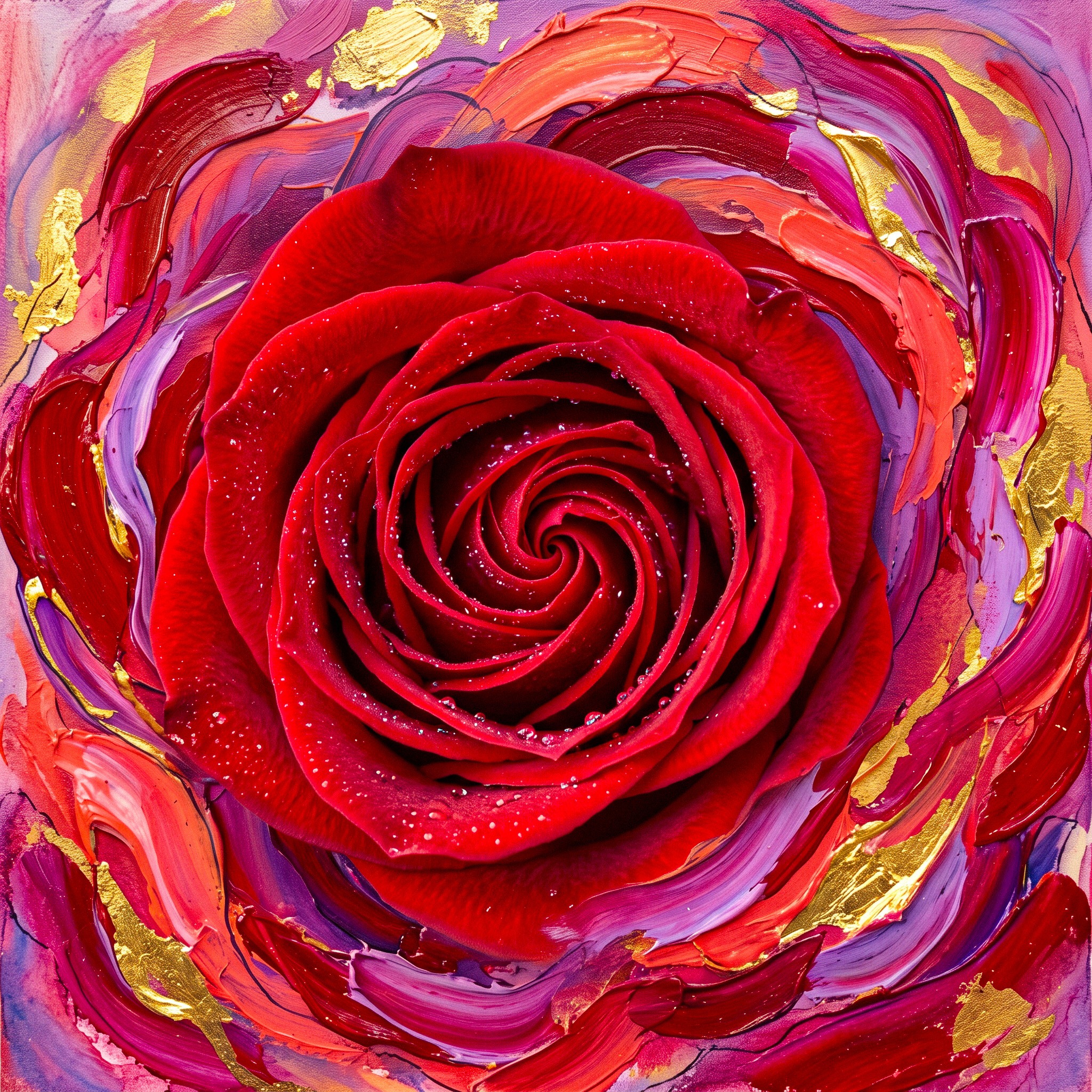 Rose jigsaw puzzle by Gotiva