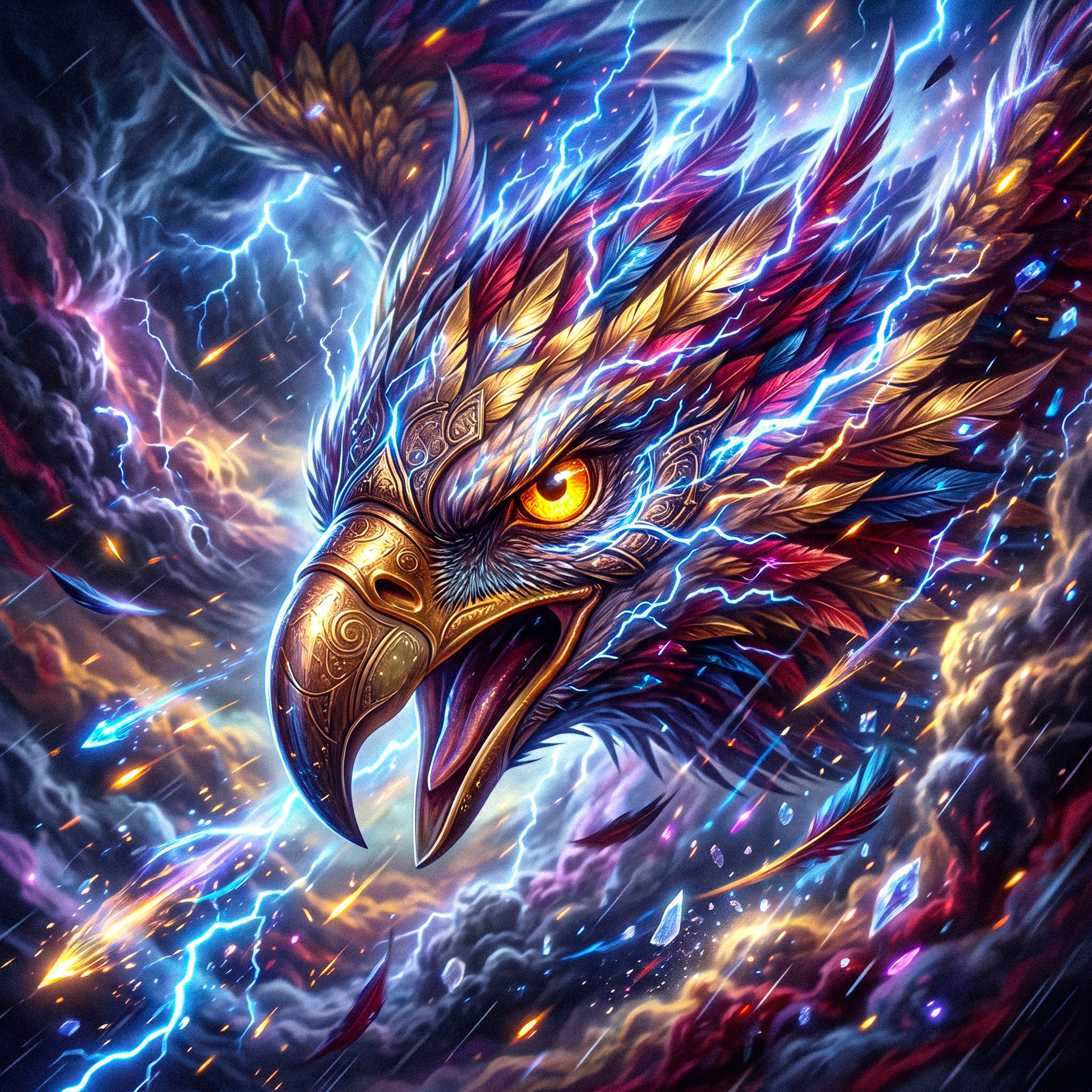 Eagle jigsaw puzzle by Gotiva