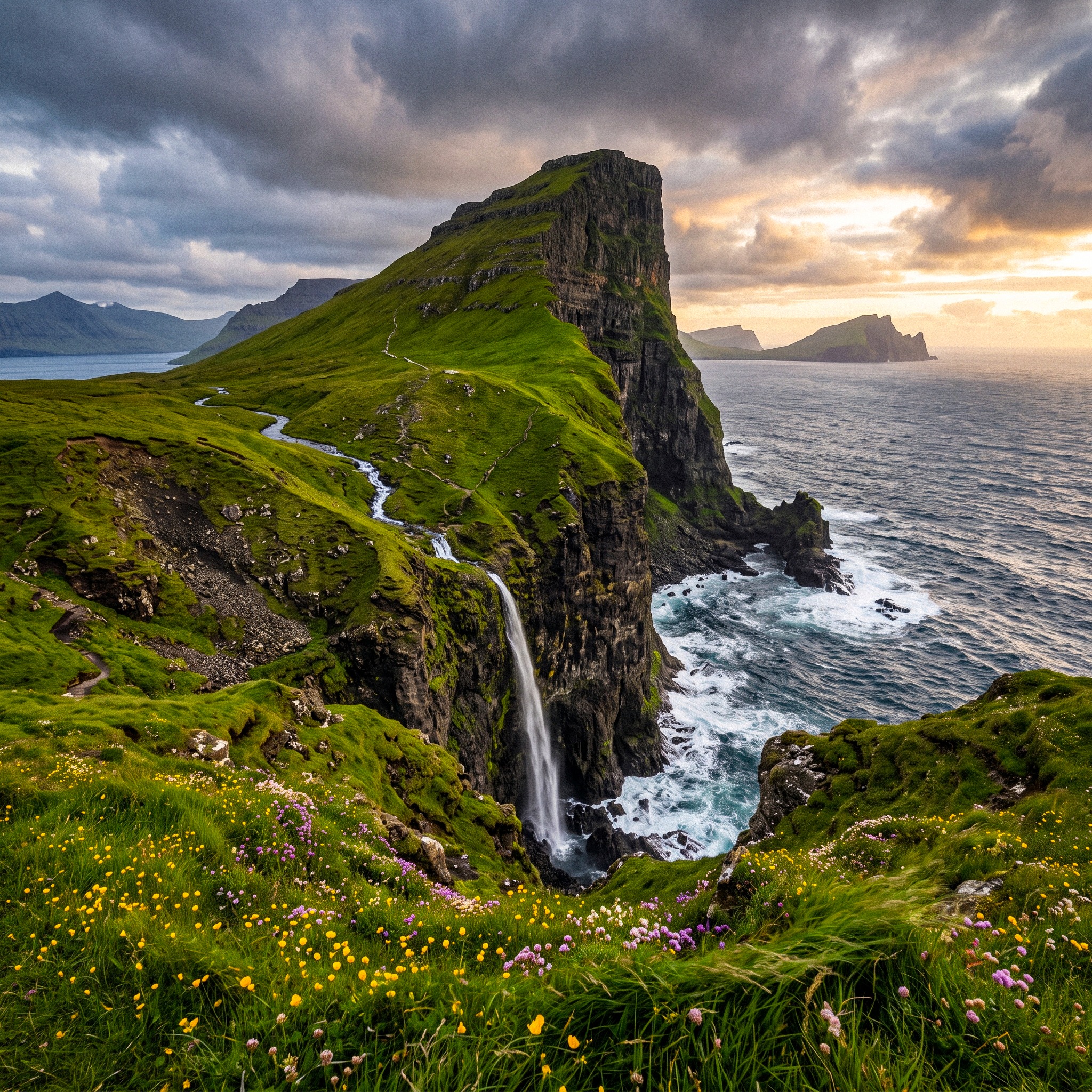 Cliff jigsaw puzzle by Grant Photography