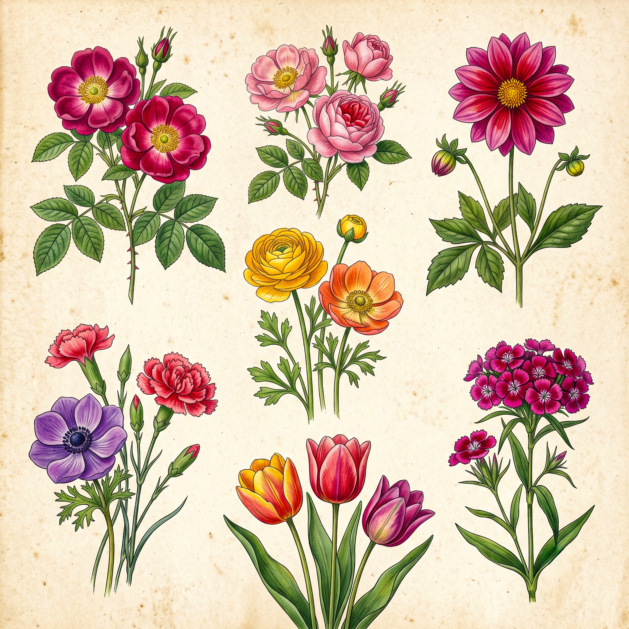 Flowers jigsaw puzzle by John Botanics