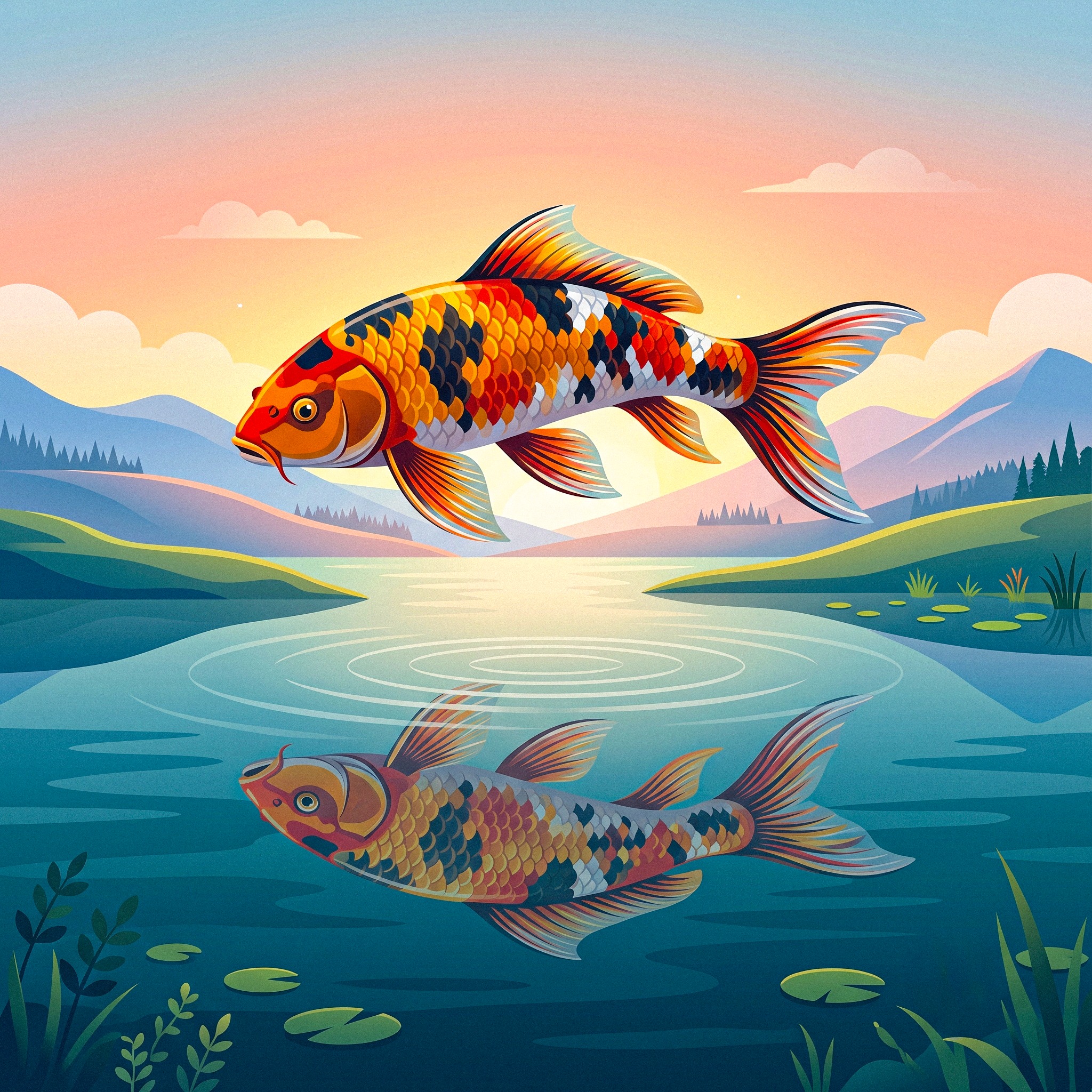 Fish jigsaw puzzle by Aria Solenne