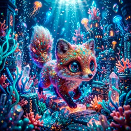 Magical Fox Land jigsaw puzzle by Gloam Puff