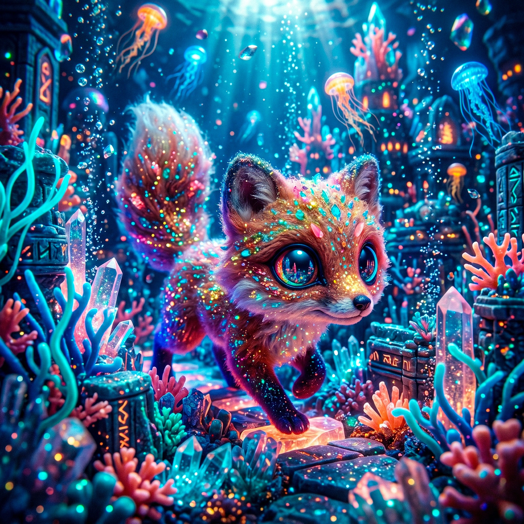 Magical Fox Land jigsaw puzzle by Gloam Puff