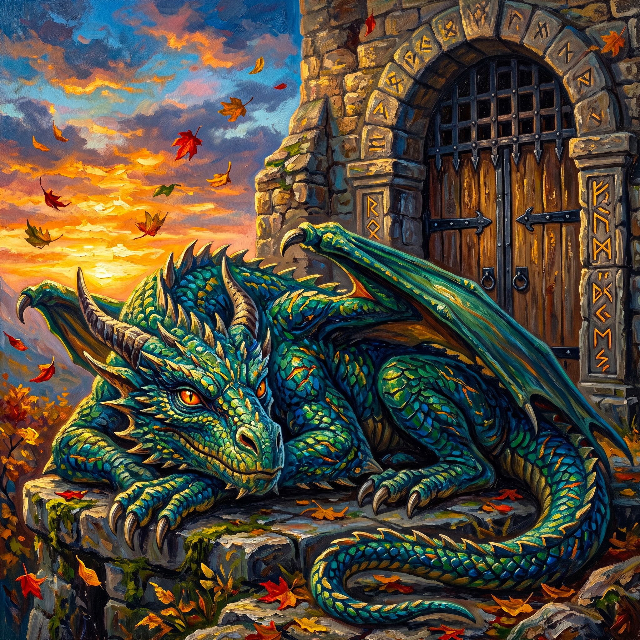 Dragon jigsaw puzzle by Your Knight