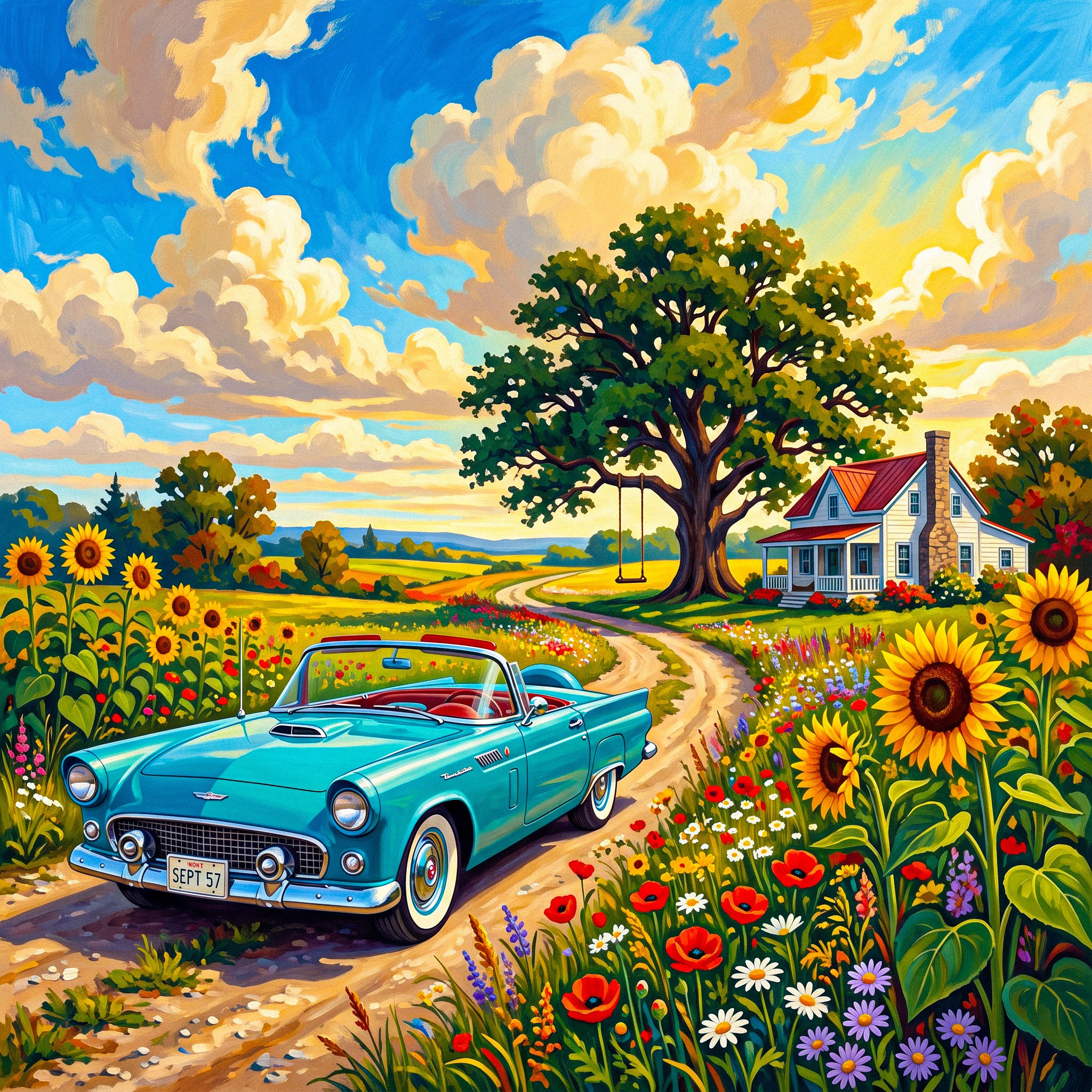 Garden Ride jigsaw puzzle by Classic Art Jenny