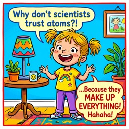 Atoms jigsaw puzzle by Comic Crumbs by Emma
