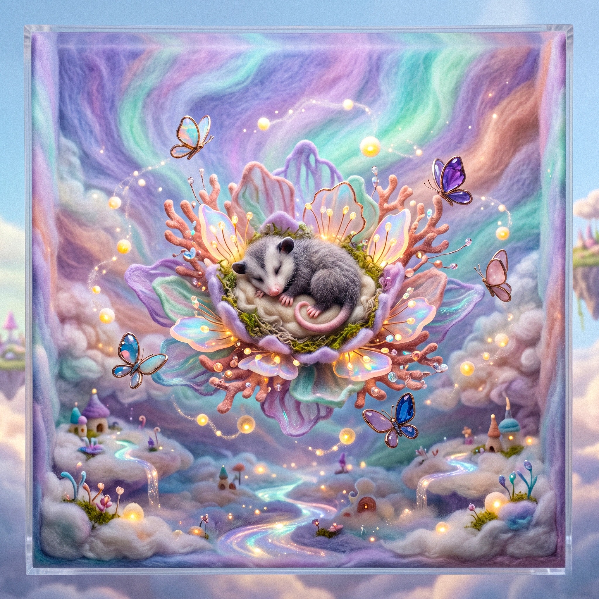 Sleepy jigsaw puzzle by Aria Solenne