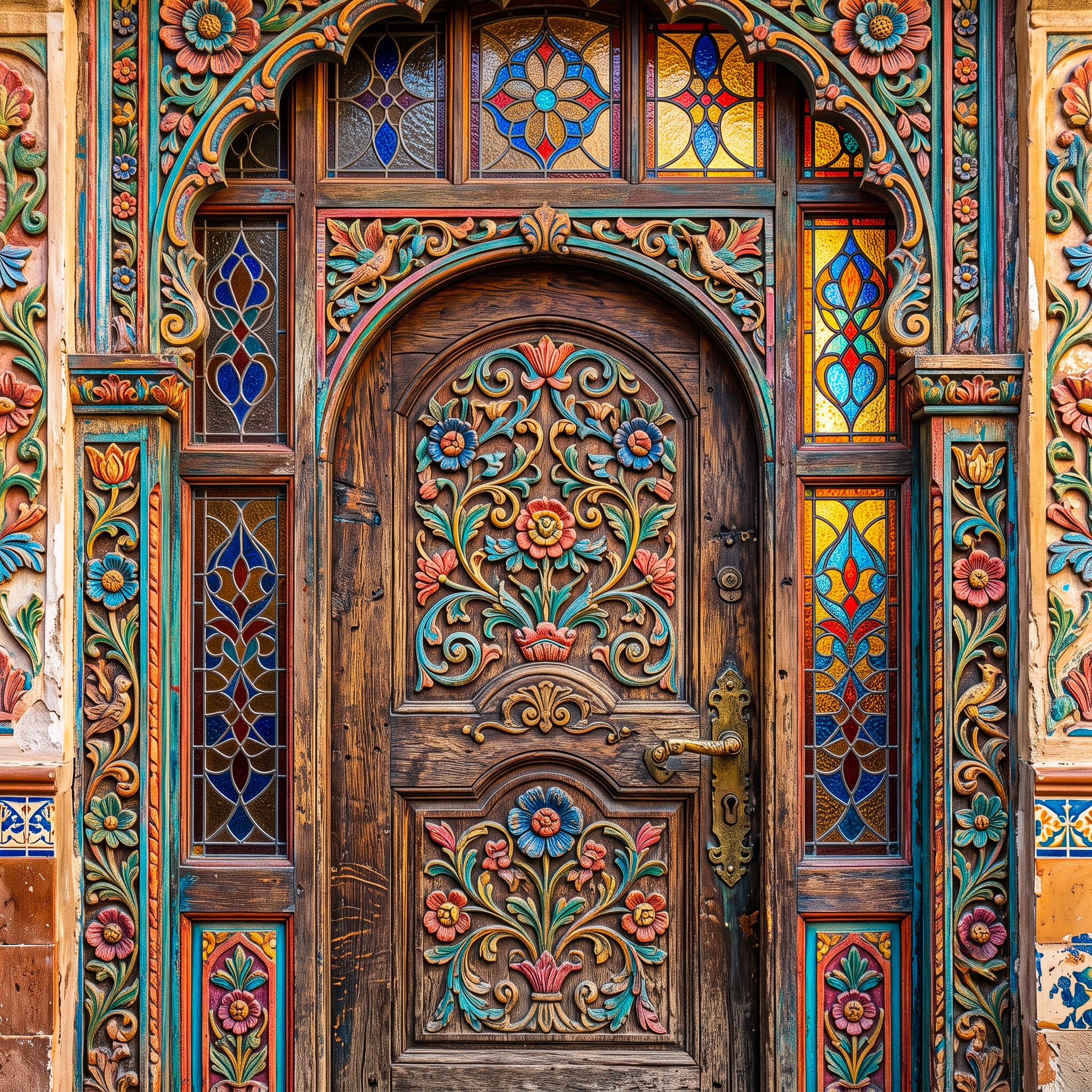 Traditional Door jigsaw puzzle by Gotiva