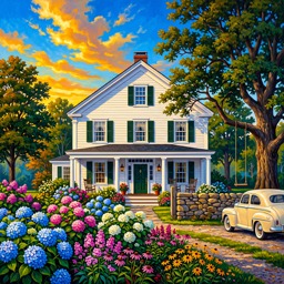 Classic House jigsaw puzzle by Classic Art Jenny