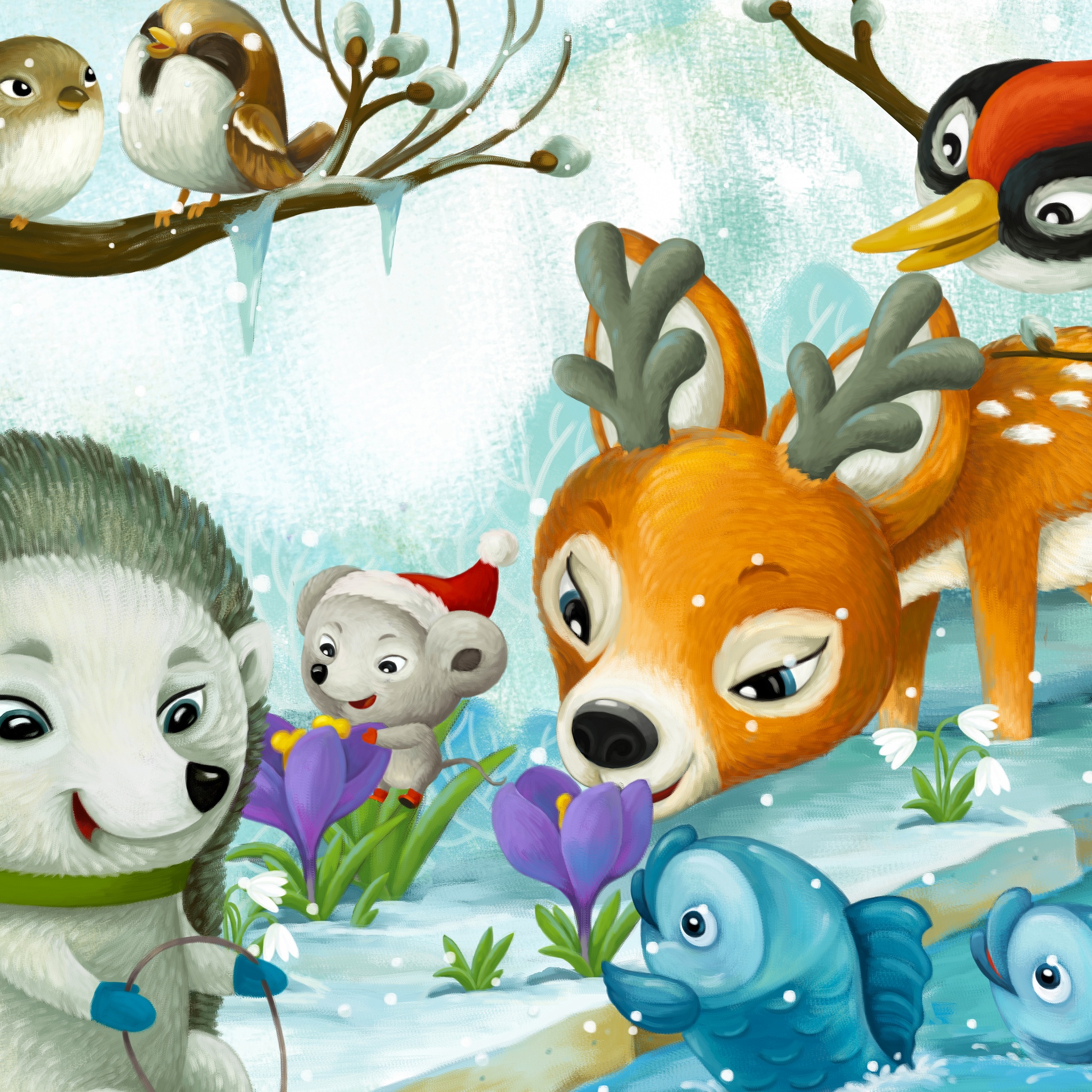 Cute Forest Animals jigsaw puzzle by Gotiva