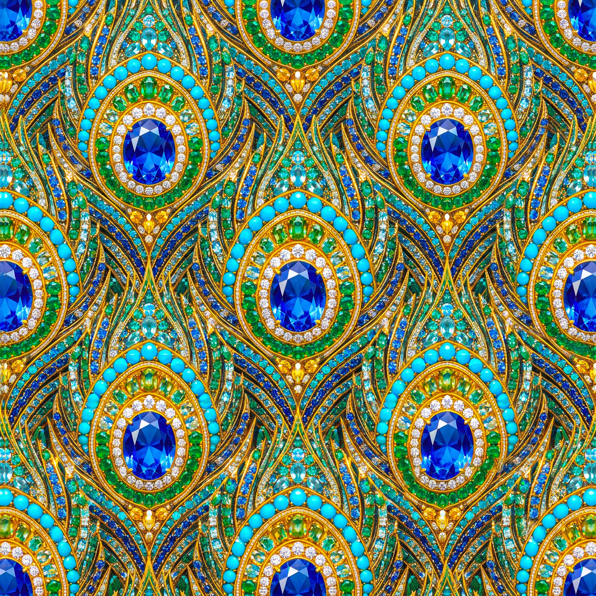 Fancy Peacock jigsaw puzzle by Gotiva