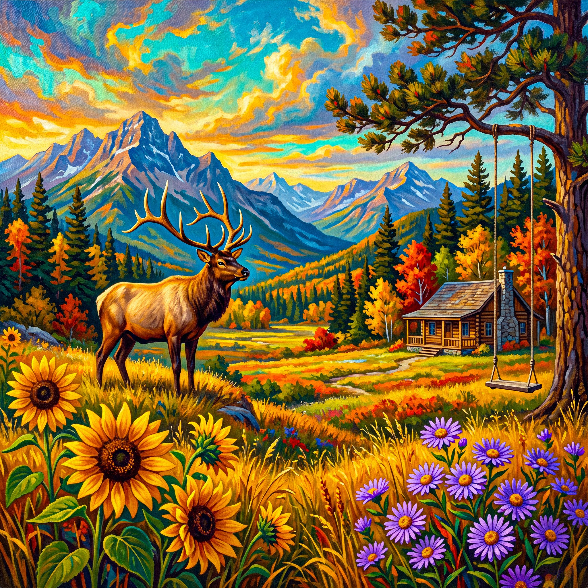 Stag Deer jigsaw puzzle by Classic Art Jenny