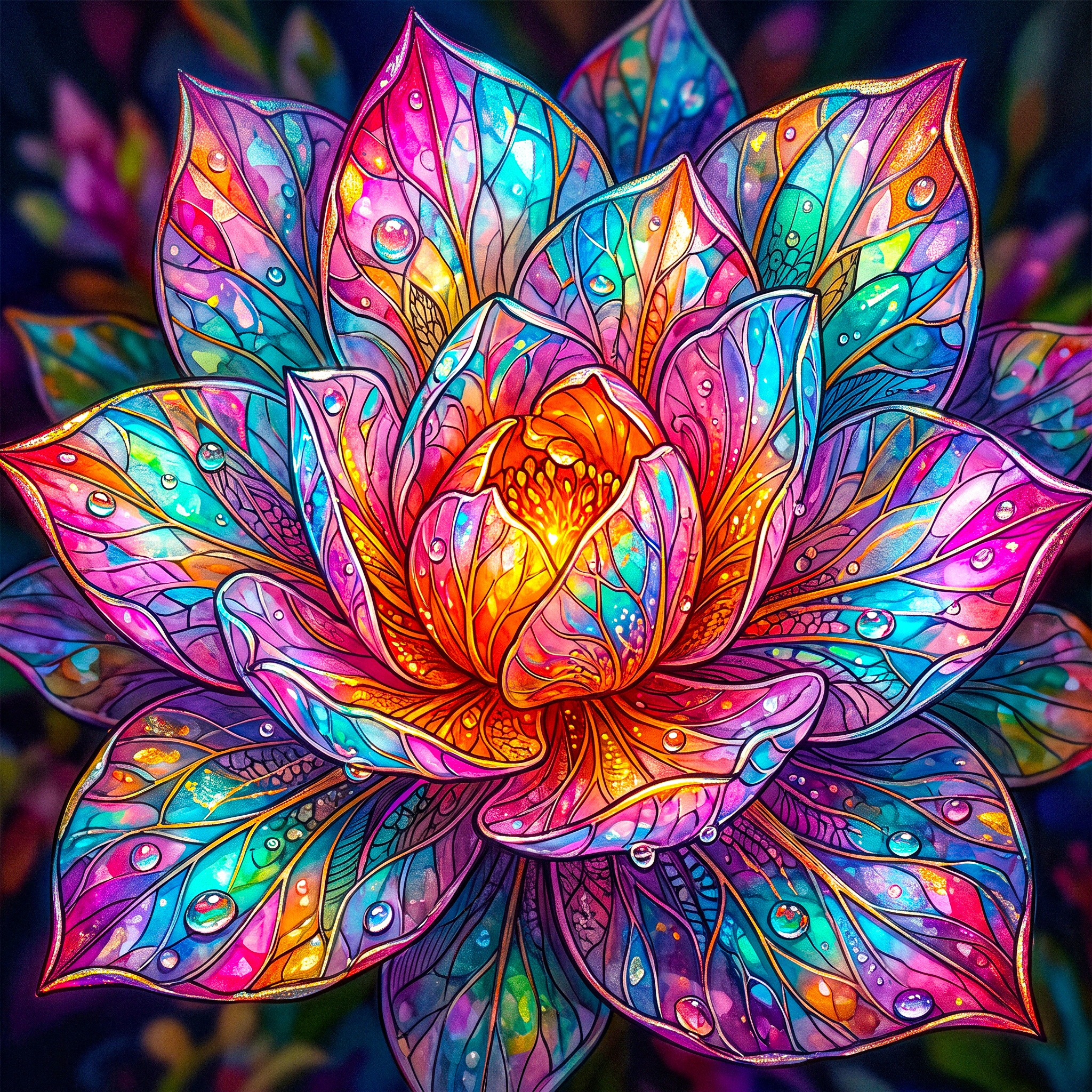 Flower jigsaw puzzle by Gotiva