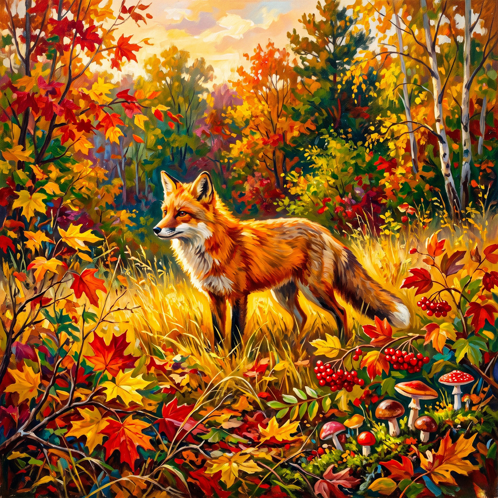 Fox jigsaw puzzle by Gotiva