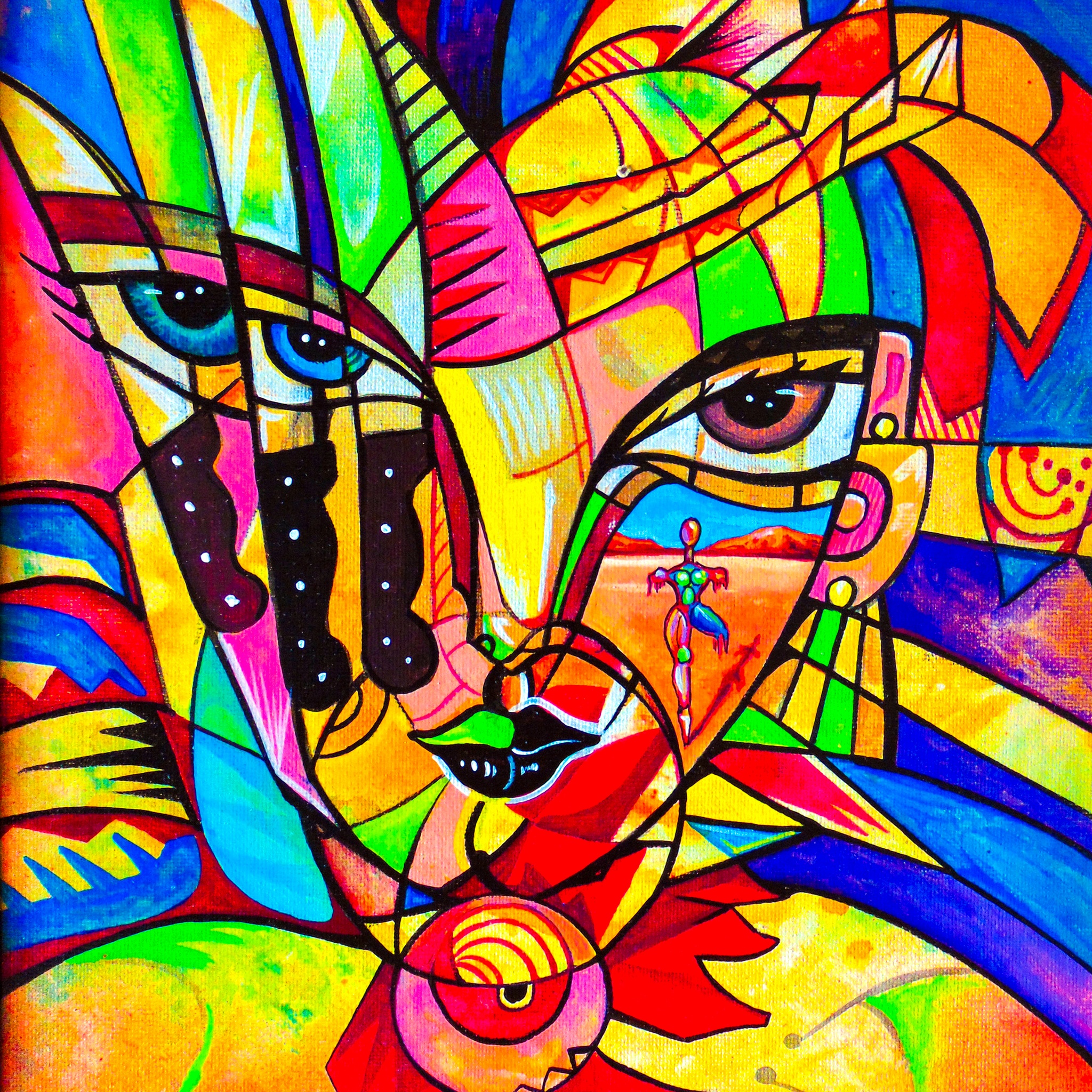 Art Face jigsaw puzzle by Gotiva