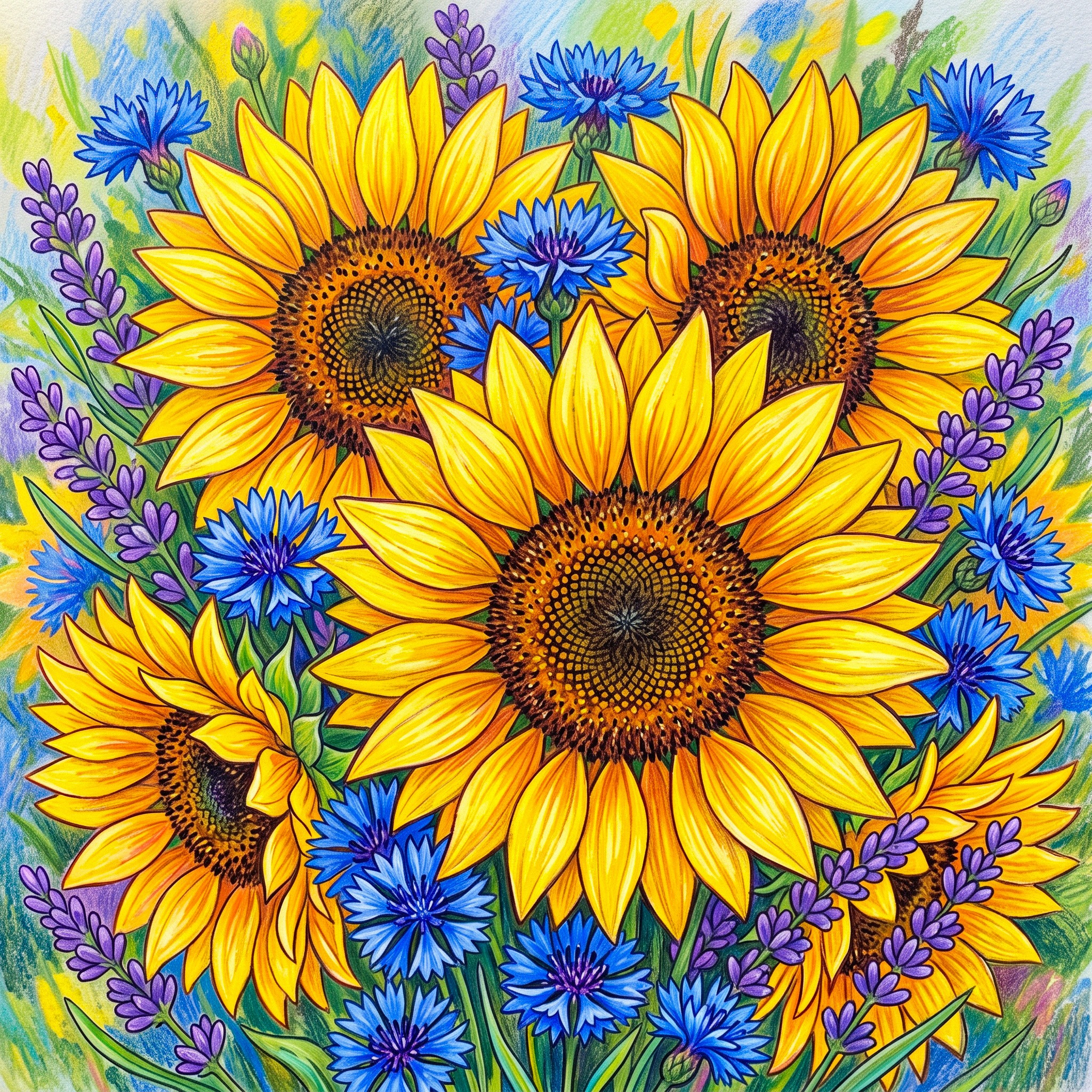 Sunflowers jigsaw puzzle by Gotiva