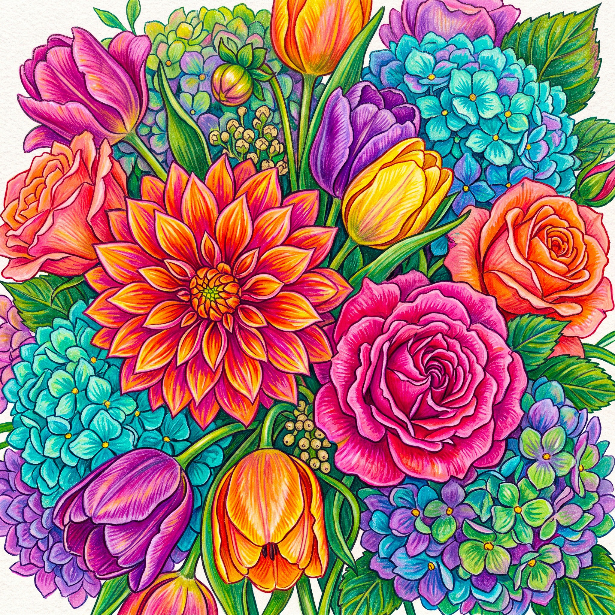 Flowers jigsaw puzzle by Gotiva