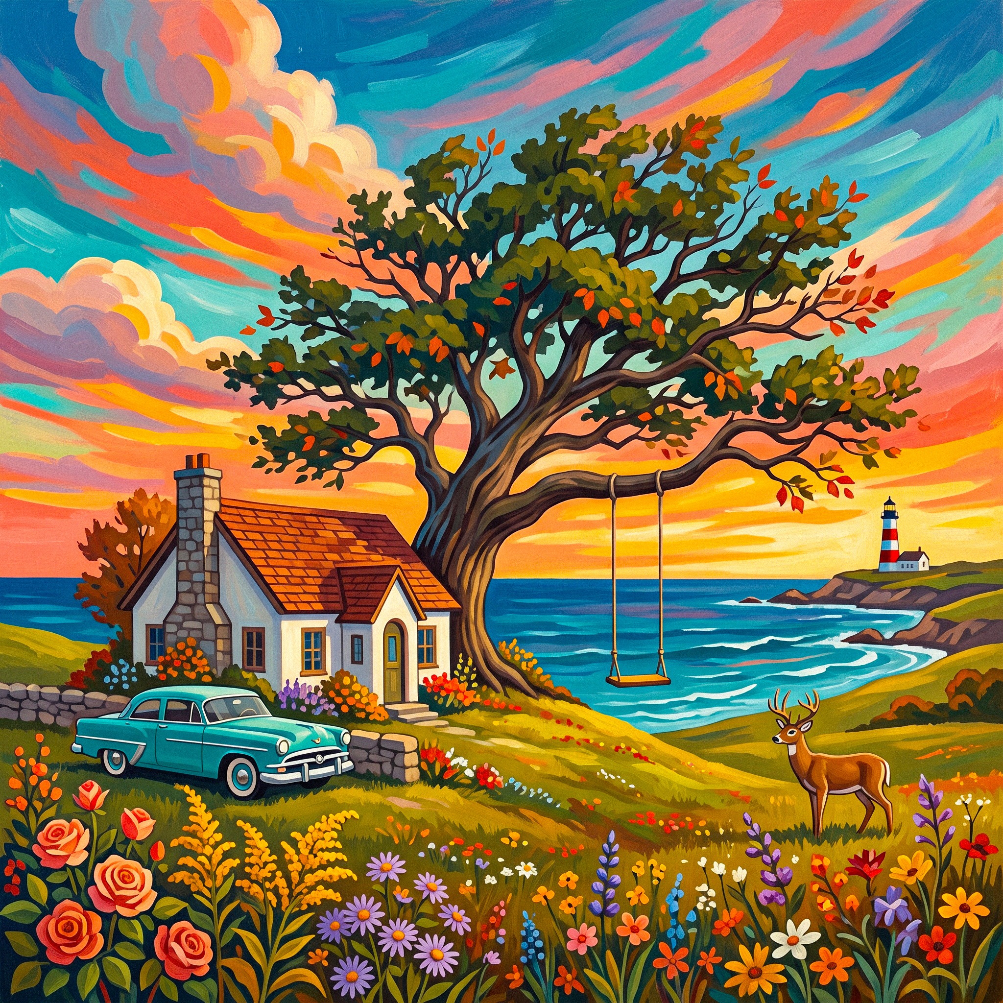 Home by the Sea jigsaw puzzle by Classic Art Jenny