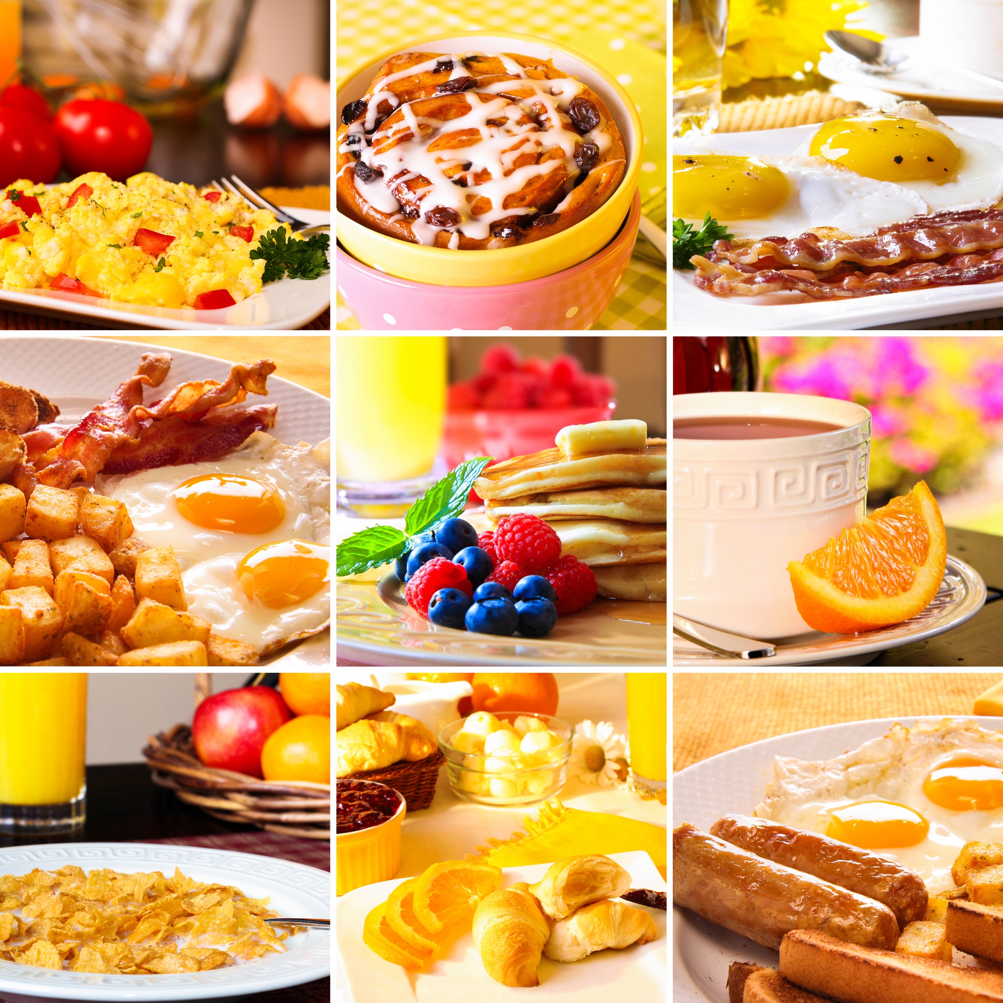 Delicious Breakfast Collage jigsaw puzzle by Gotiva