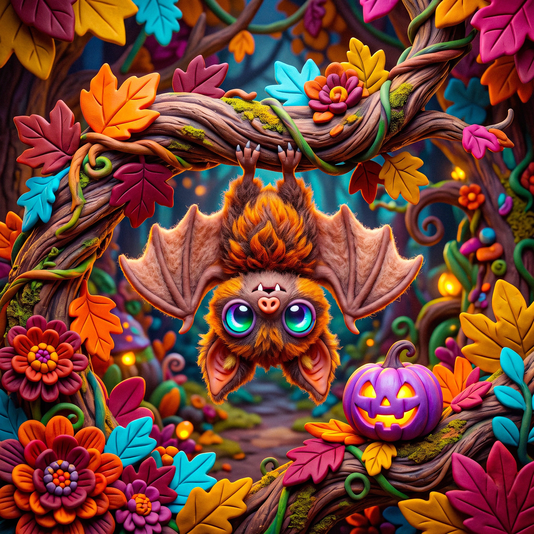 Bat jigsaw puzzle by Soft Haunt