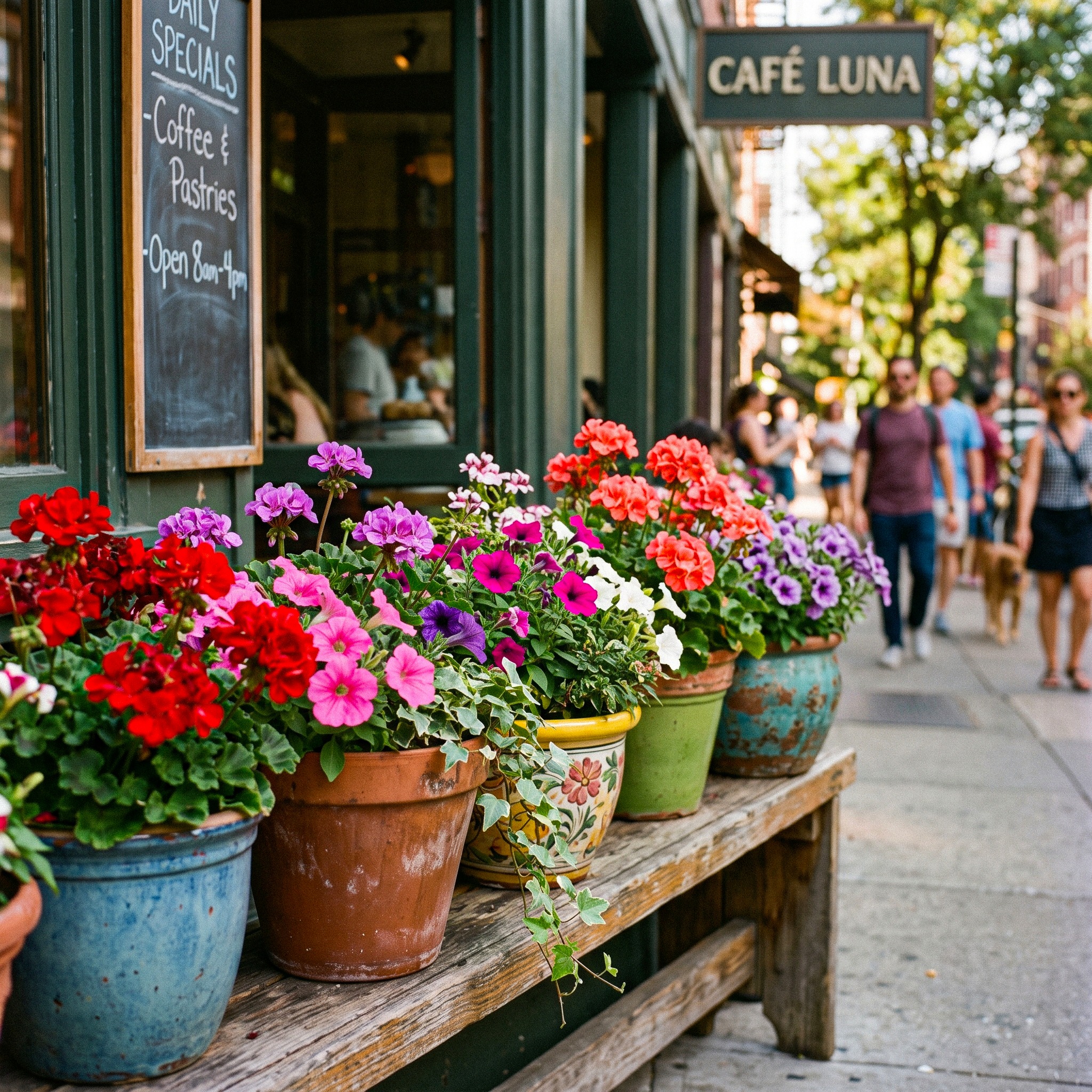 Flower Pots jigsaw puzzle by Grant Photography