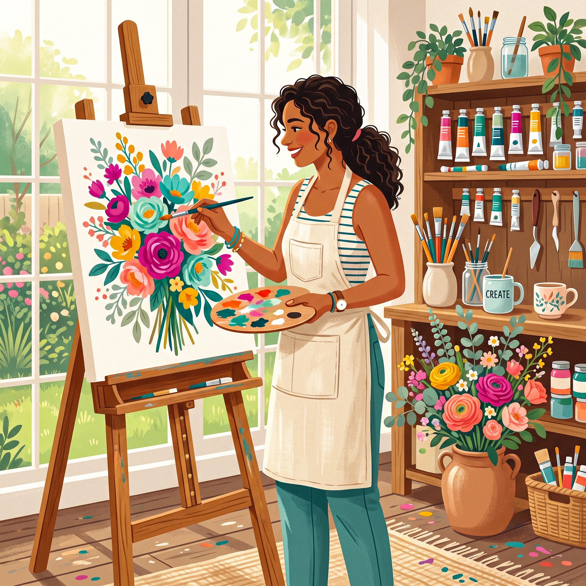 Painting jigsaw puzzle by Gotiva