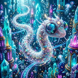 Creature Underwater jigsaw puzzle by Veloura Moonpetal